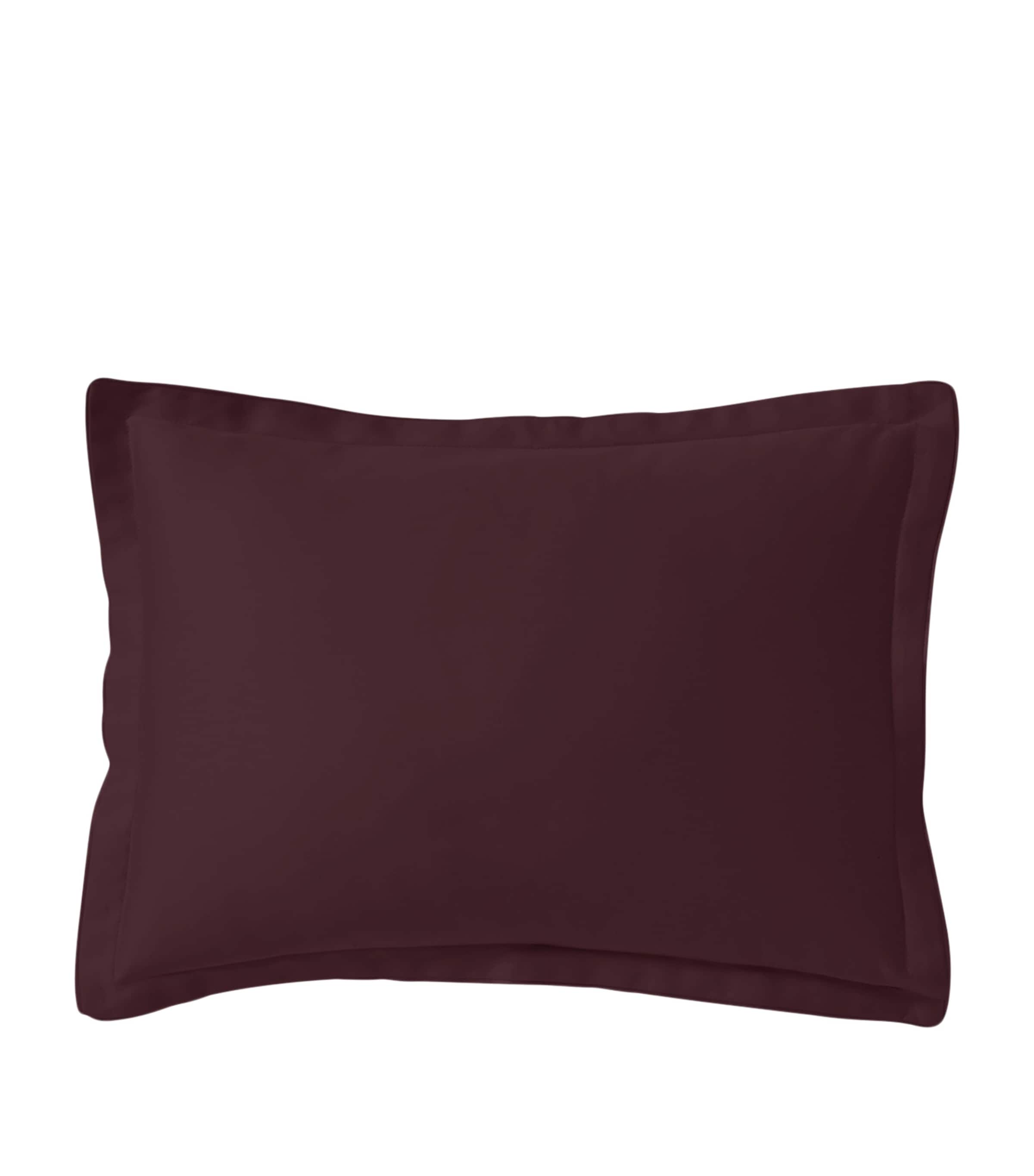 Alexandre Turpault Cotton Teophile Oxford Pillowcase (50cm x 70cm) Purple