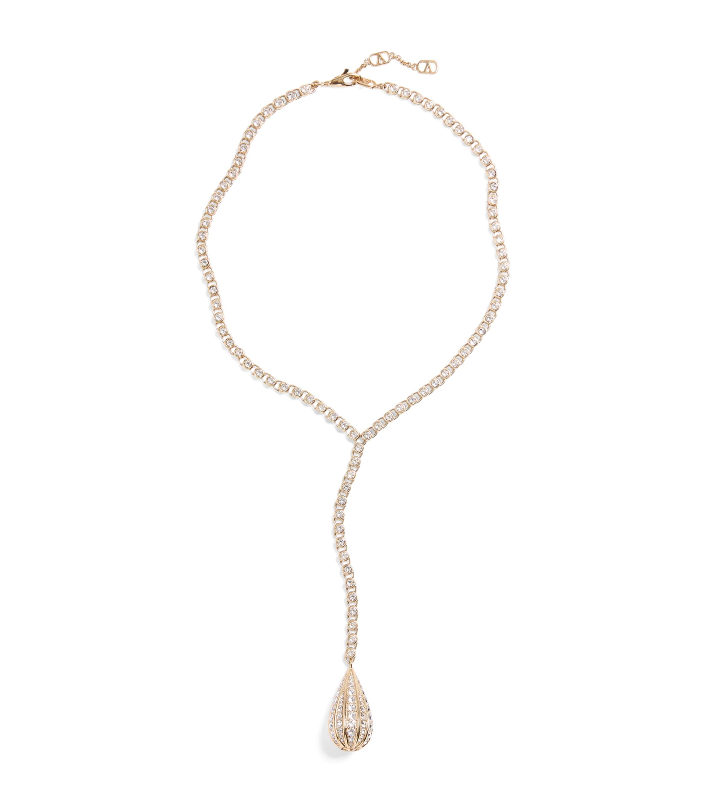 Valentino Garavani Poétique des Gouttes Pendant Necklace