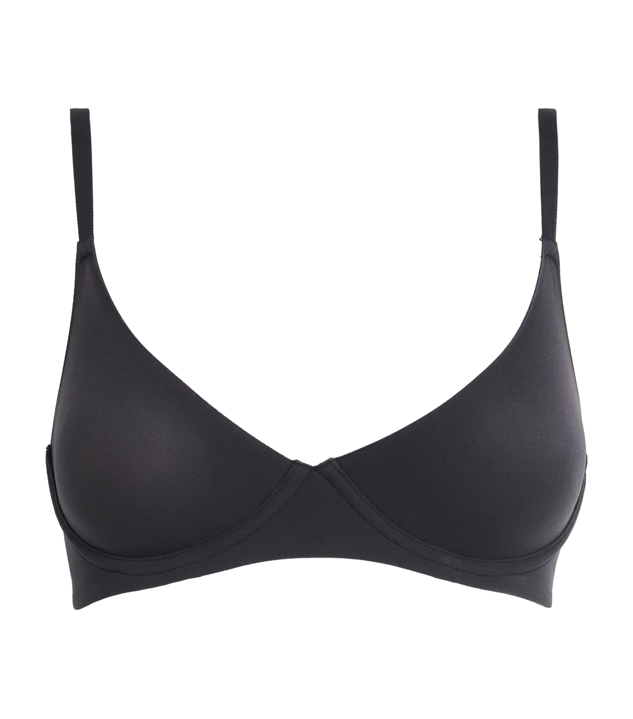 Skims Womens SKIMS FITS EVERYBODY UNLINED DEMI BRA Onyx