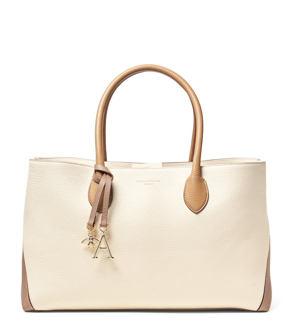 Leather London Tote Bag