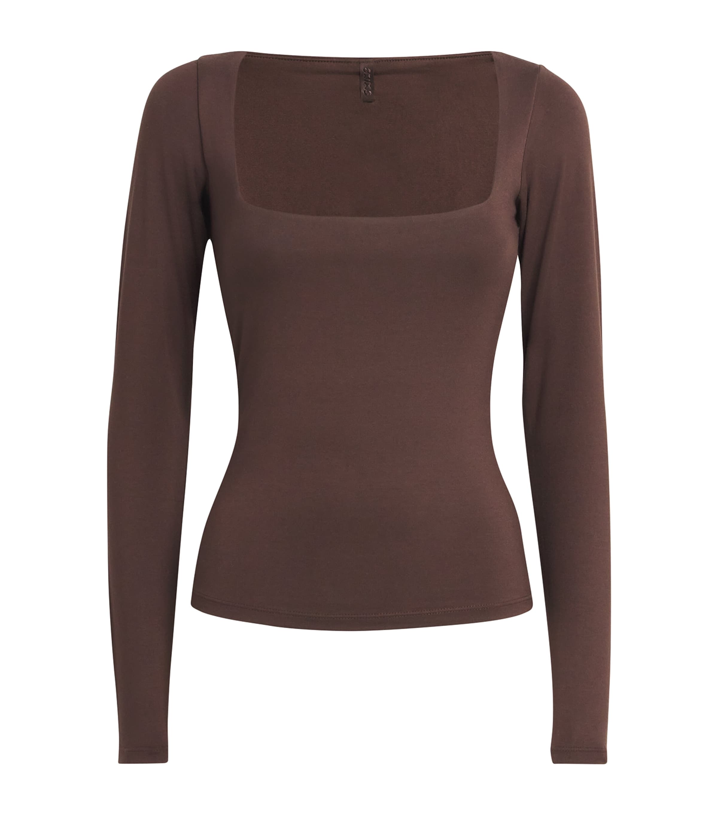 Smooth Layers Square-Neck Top