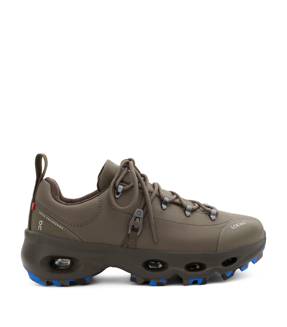 LOEWE x On Cloudsolo Hiker Sneakers Dark Khaki