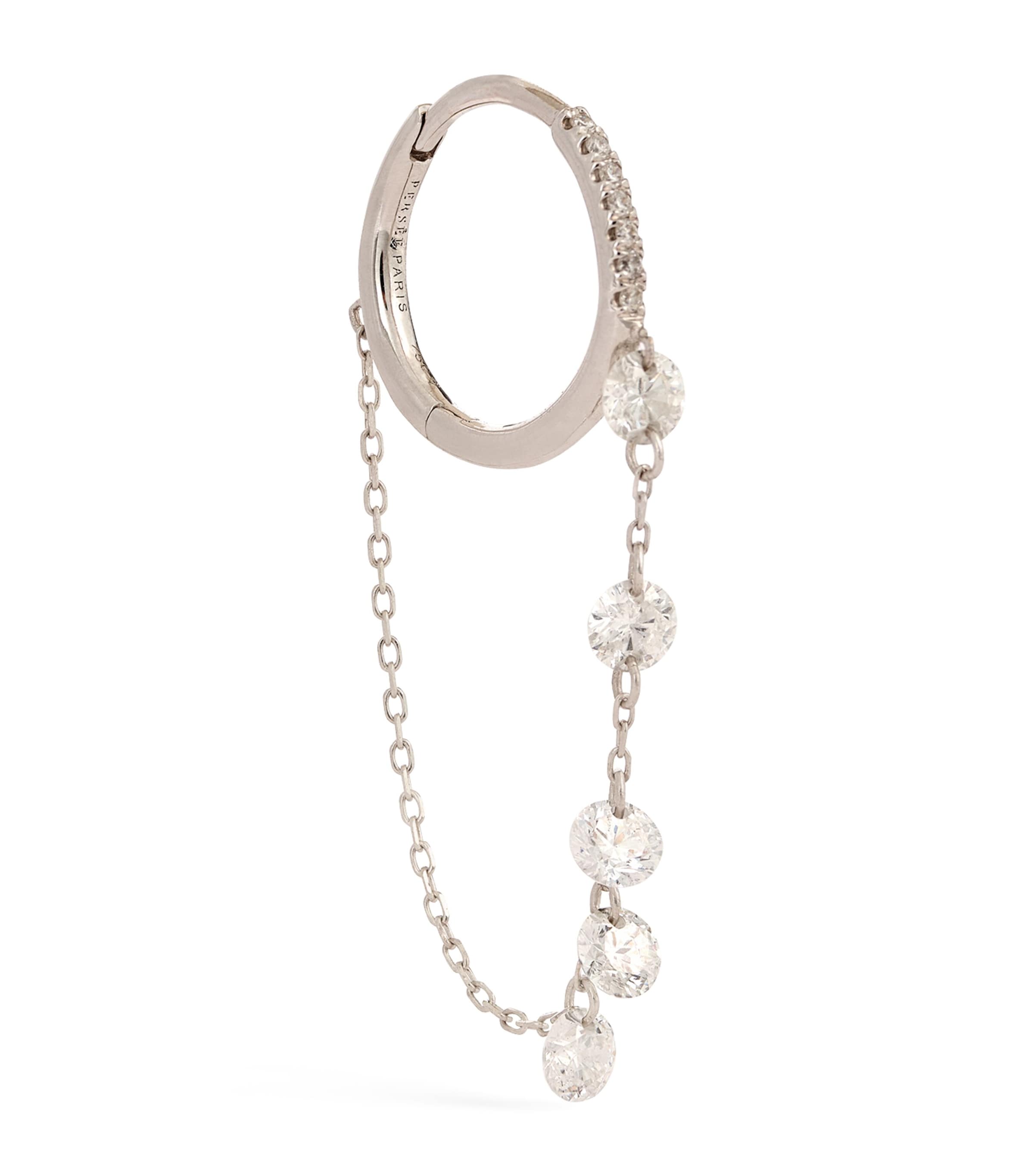 Persée White Gold and Diamond Danaé Single Earring White Gold