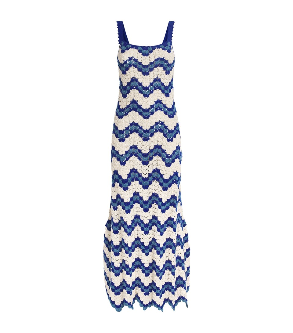 Organic Cotton Crochet Marea Maxi Dress