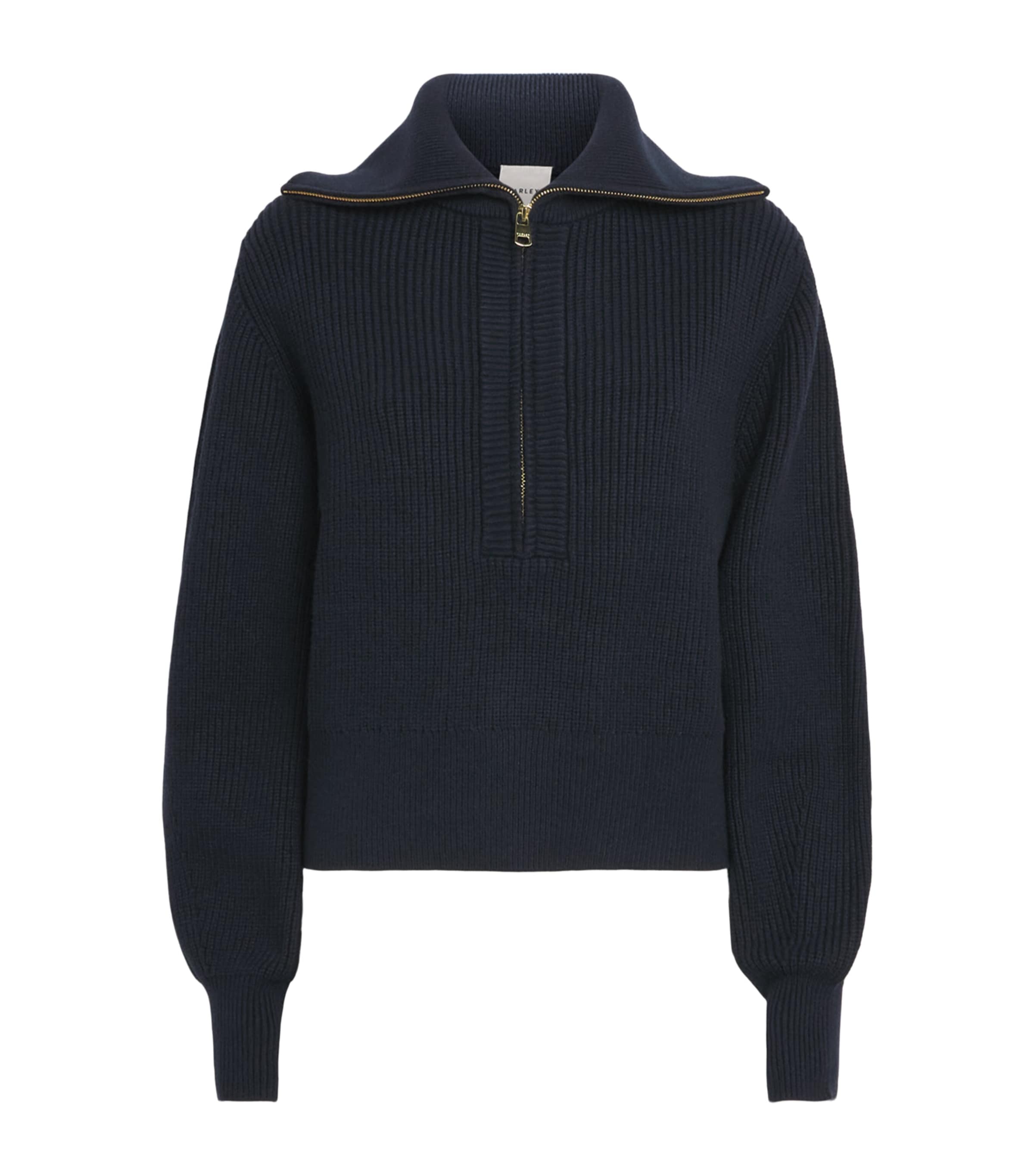 Ribbed Half-Zip Maura Sweater