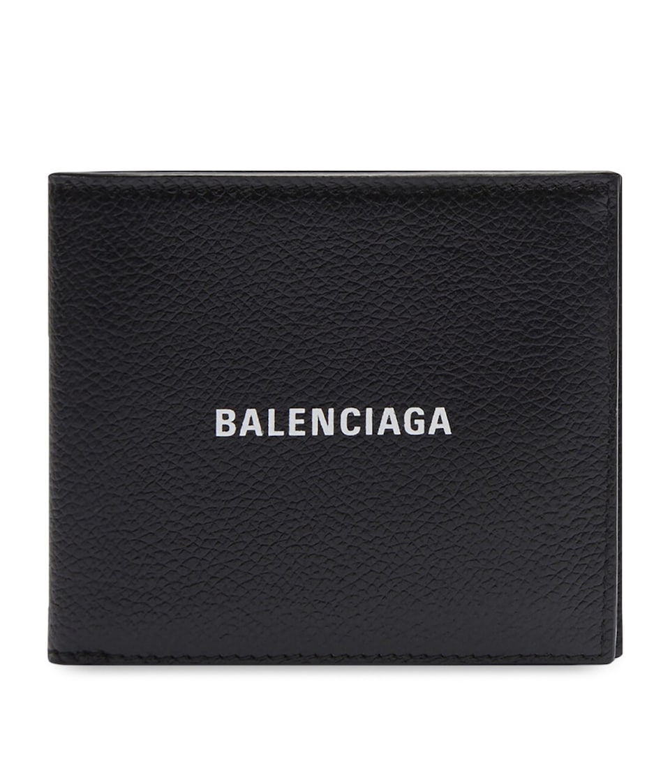 Leather Logo Bifold Wallet