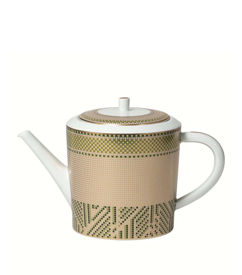 Bernardaud Augusta Hot Beverage Server (1L) Or Et Vert