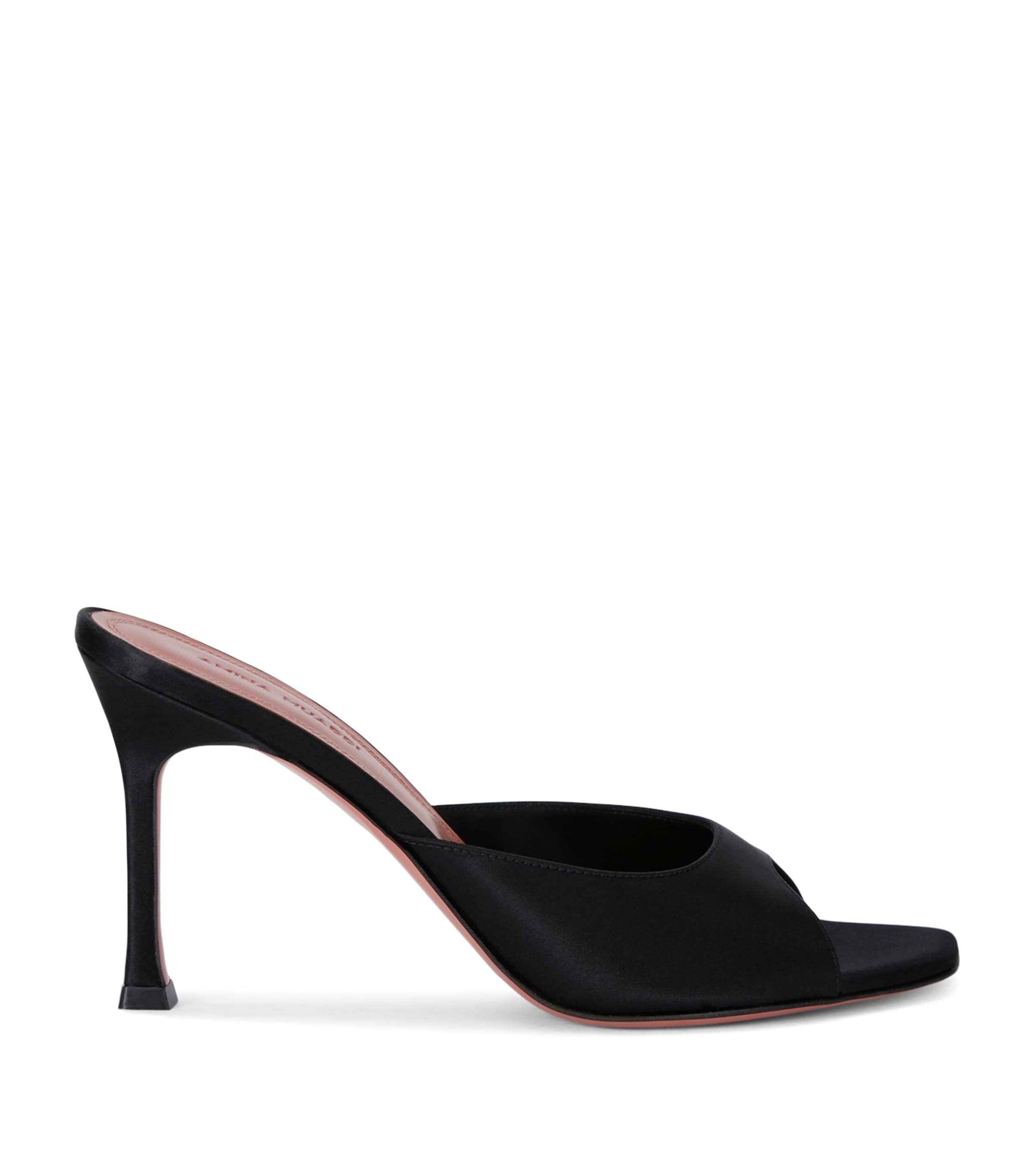 Gianvito Rossi Satin Elle Mules 85 | Harrods UK