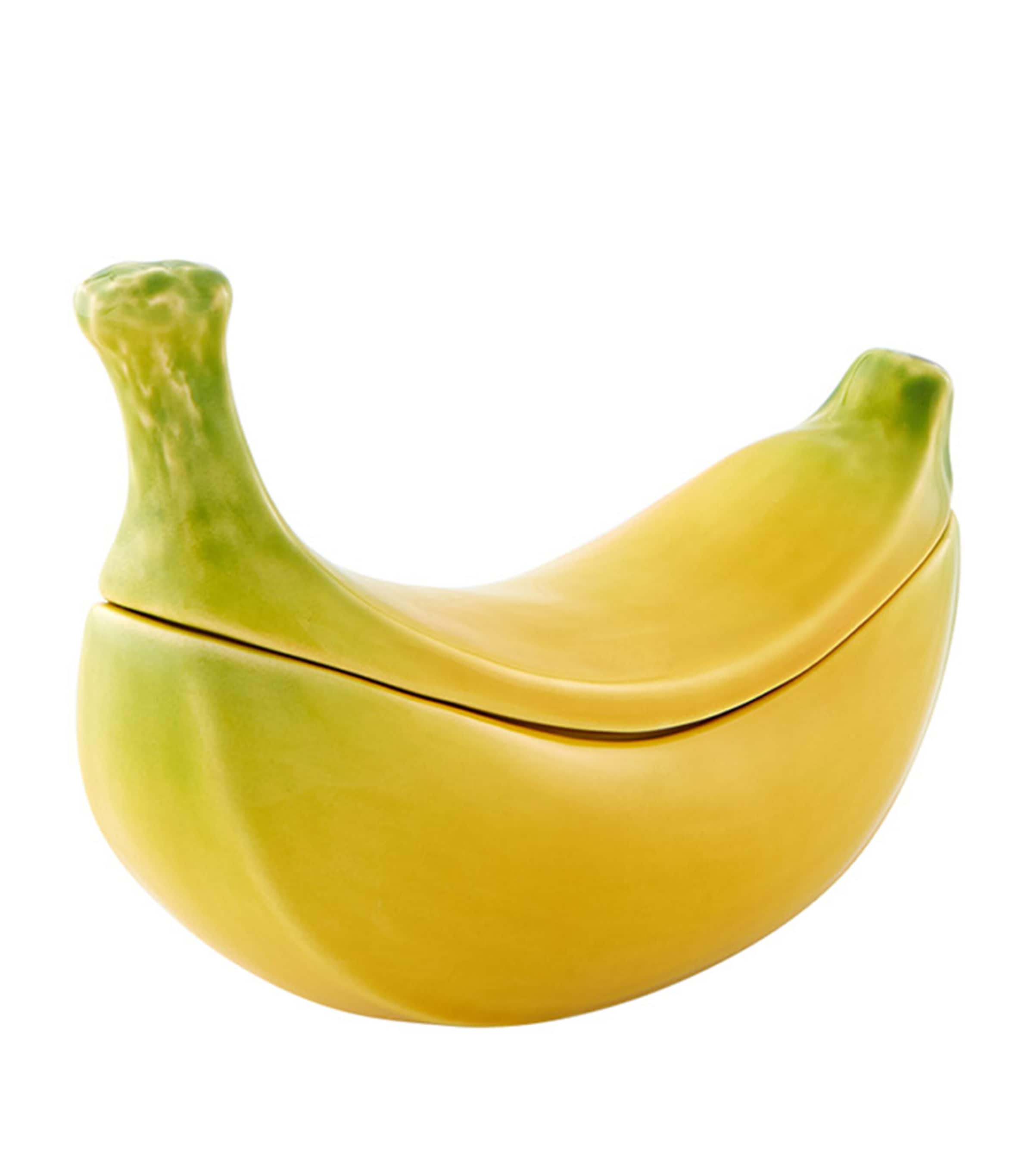 Bordallo Pinheiro Banana Box (19.5cm) Yellow