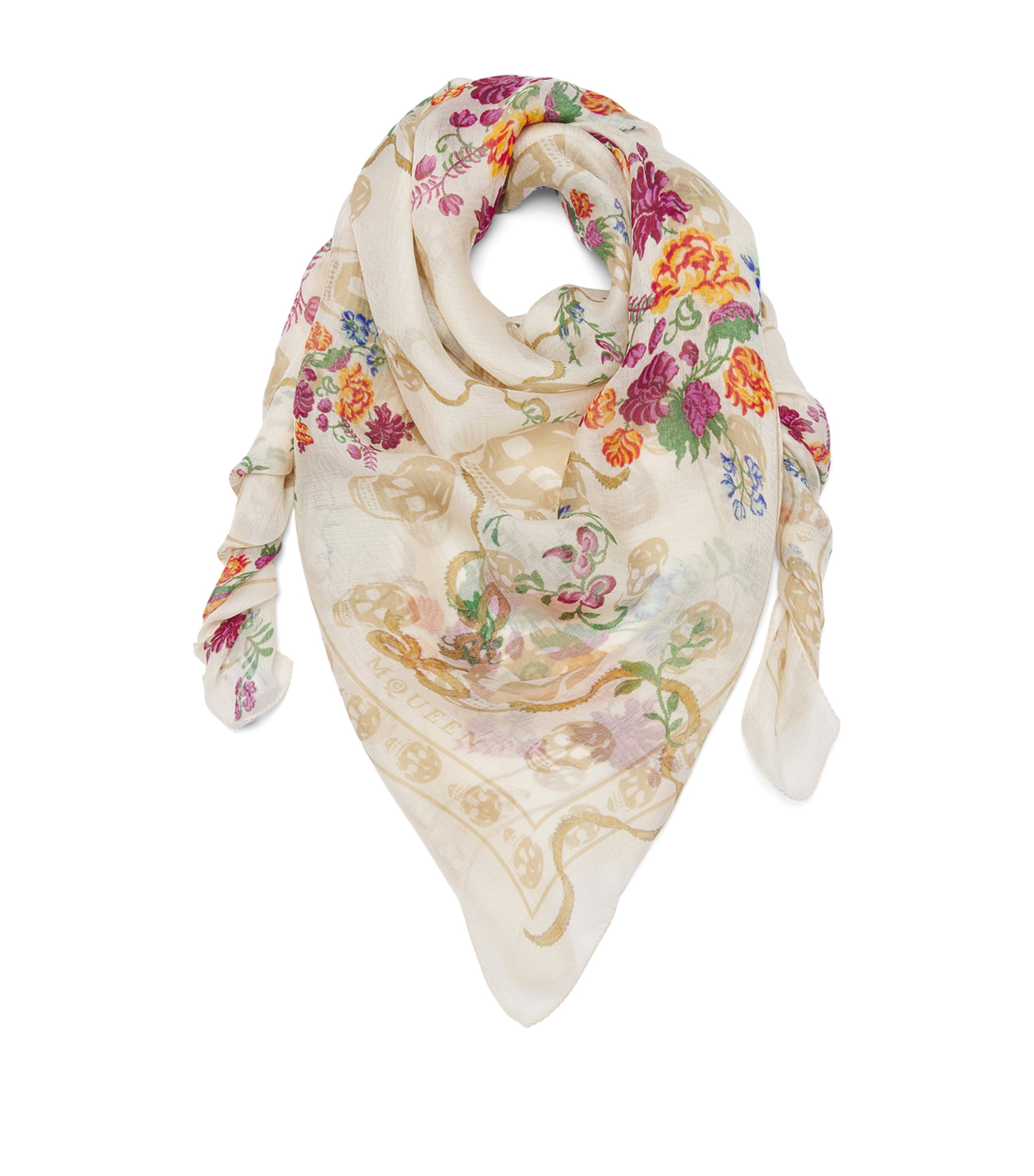 Silk Printed Scarf