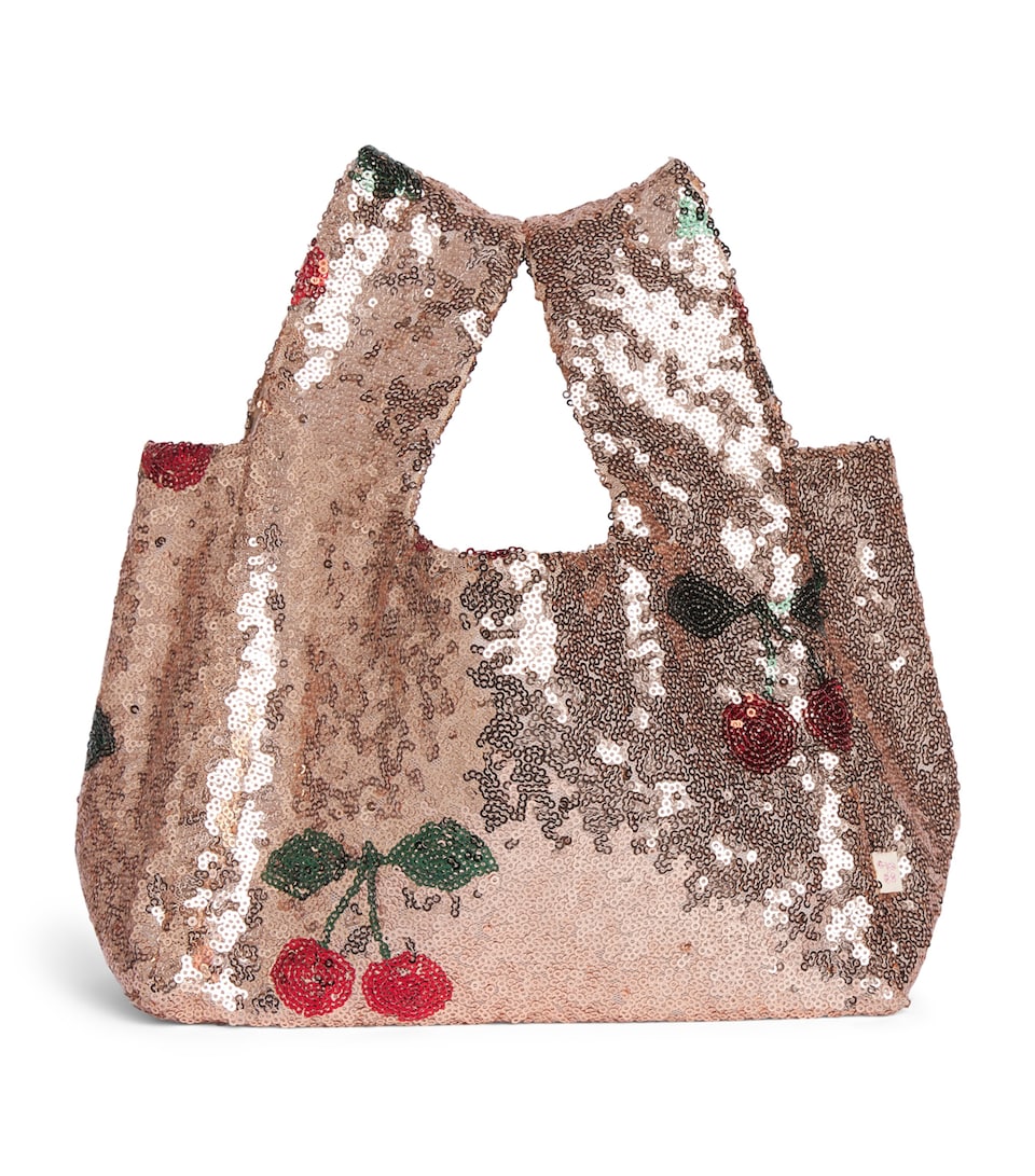 KONGES SLOJD Sequin Starla Tote Bag Gr Cer Blsh
