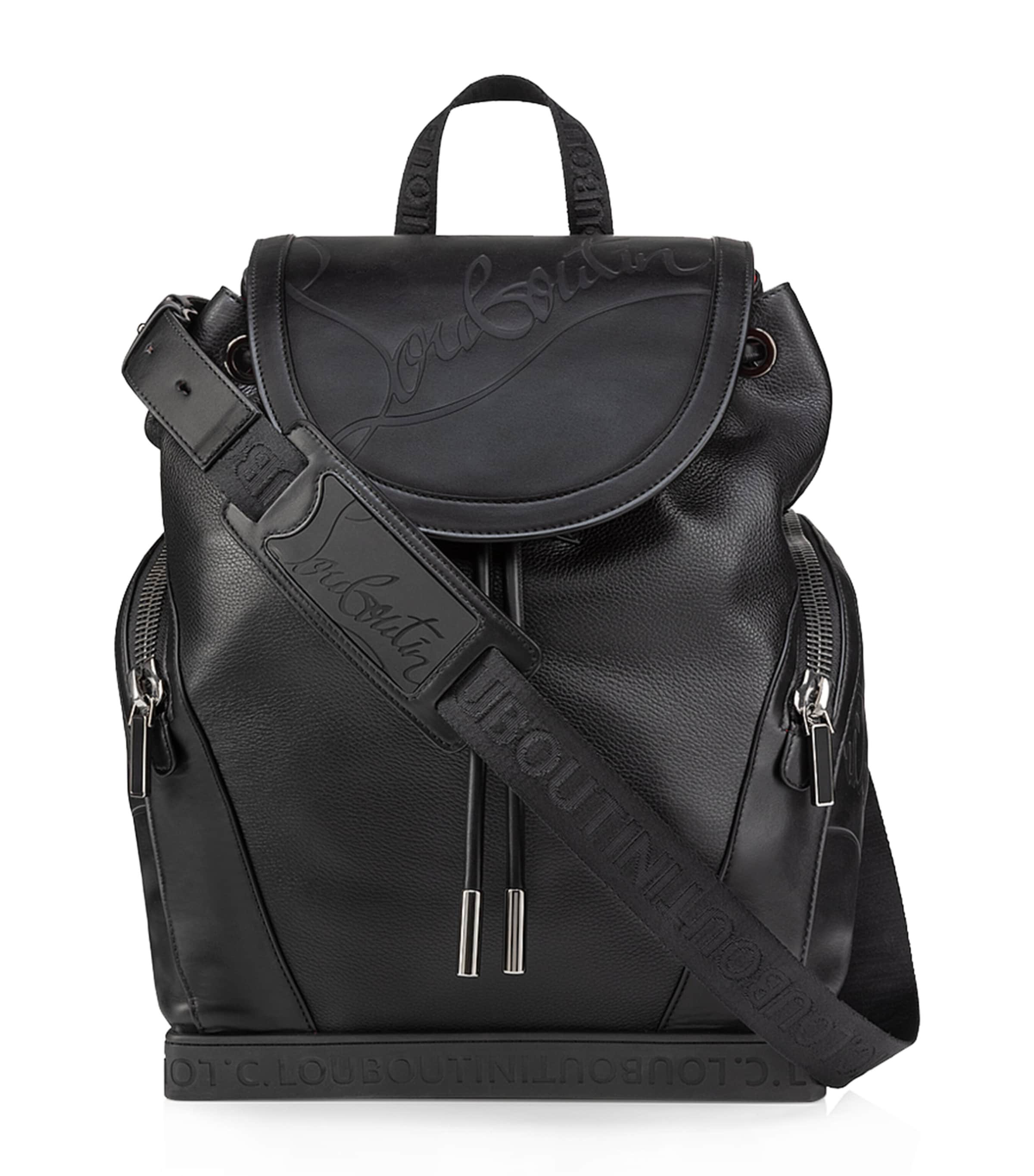 Brioni Grained Leather Backpack | Harrods US