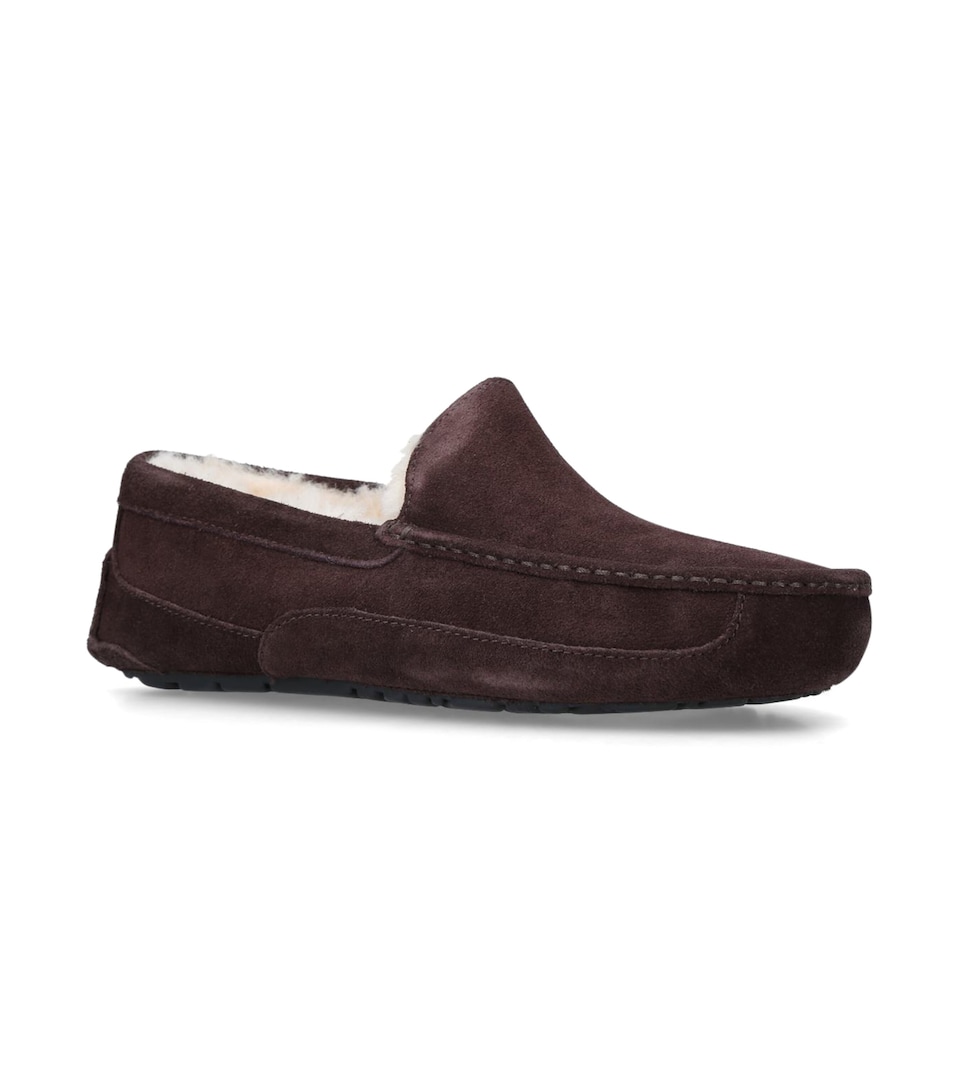 Suede Ascot Slippers