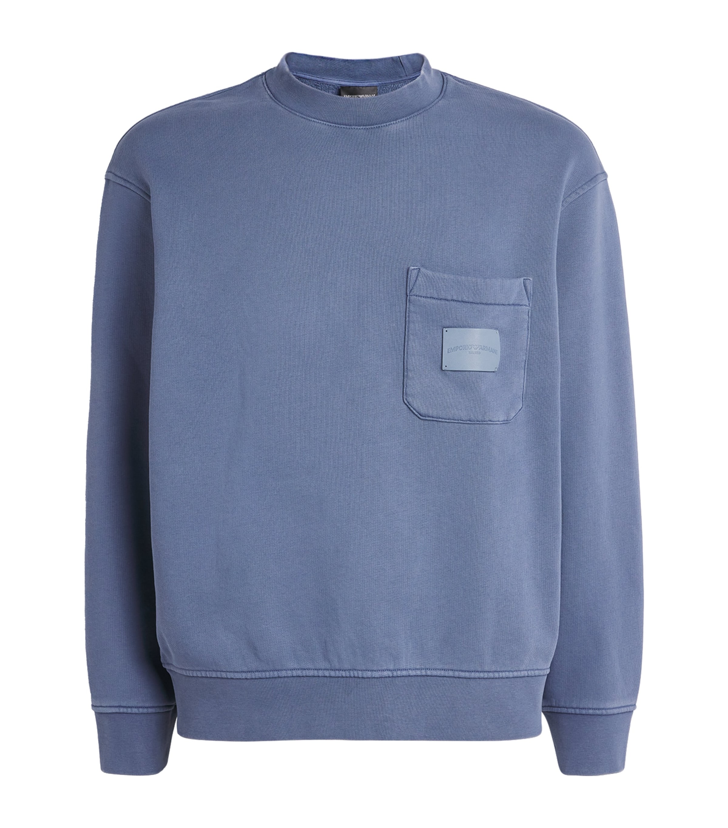 Cotton Logo-Patch Sweatshirt