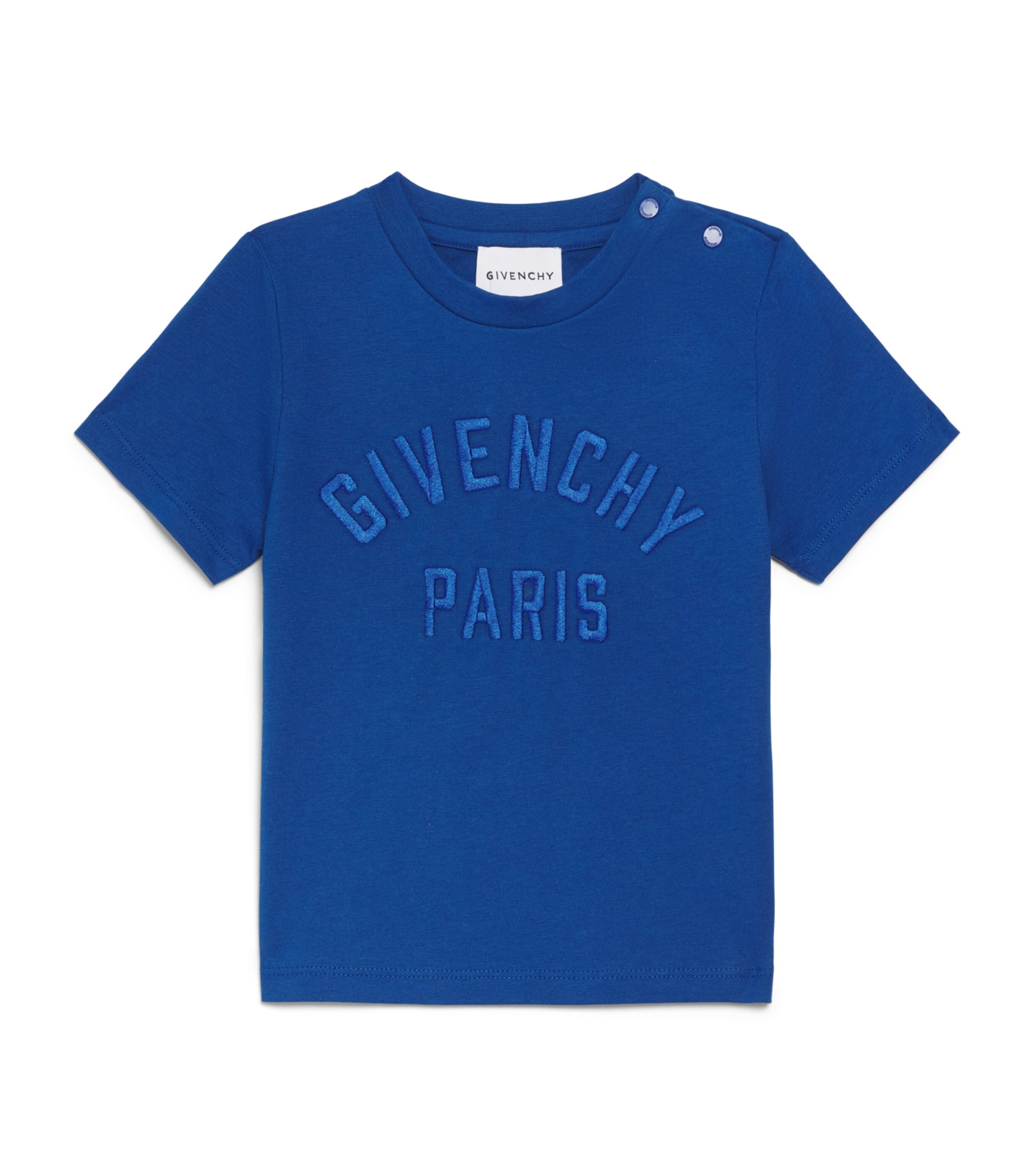 Givenchy Kids Logo T-Shirt (12-36 Months) Blue