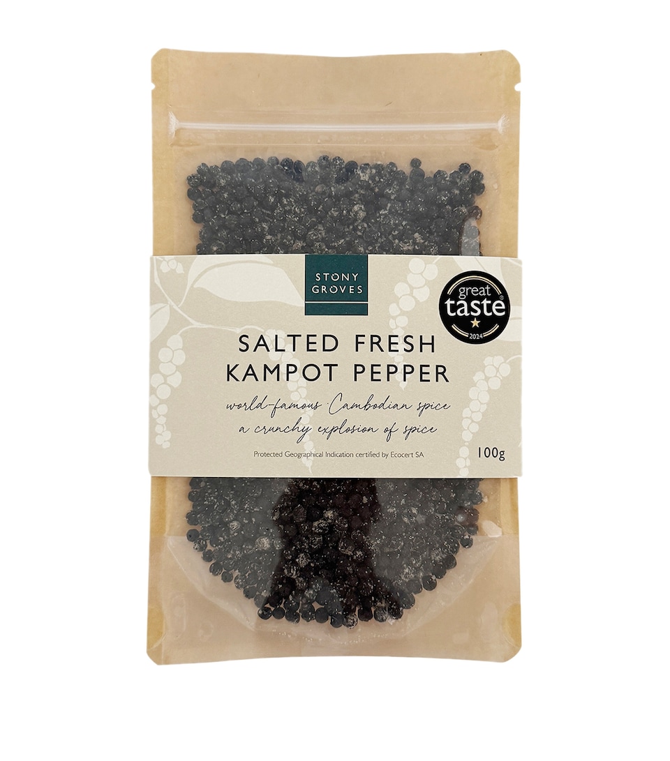 Salted Fresh Kampot Pepper (100g)