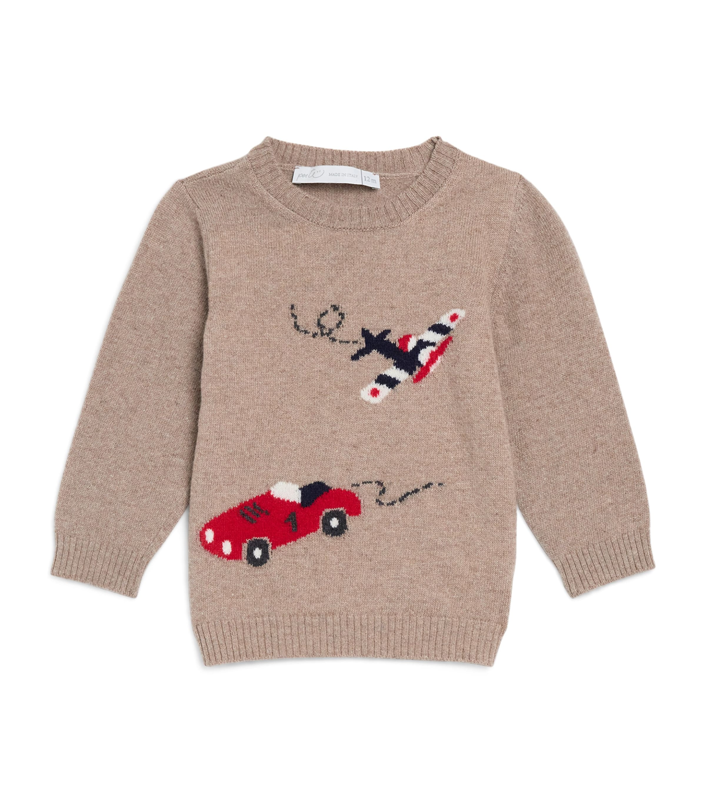 Knitted Plane Sweatshirt (3-24 Months)