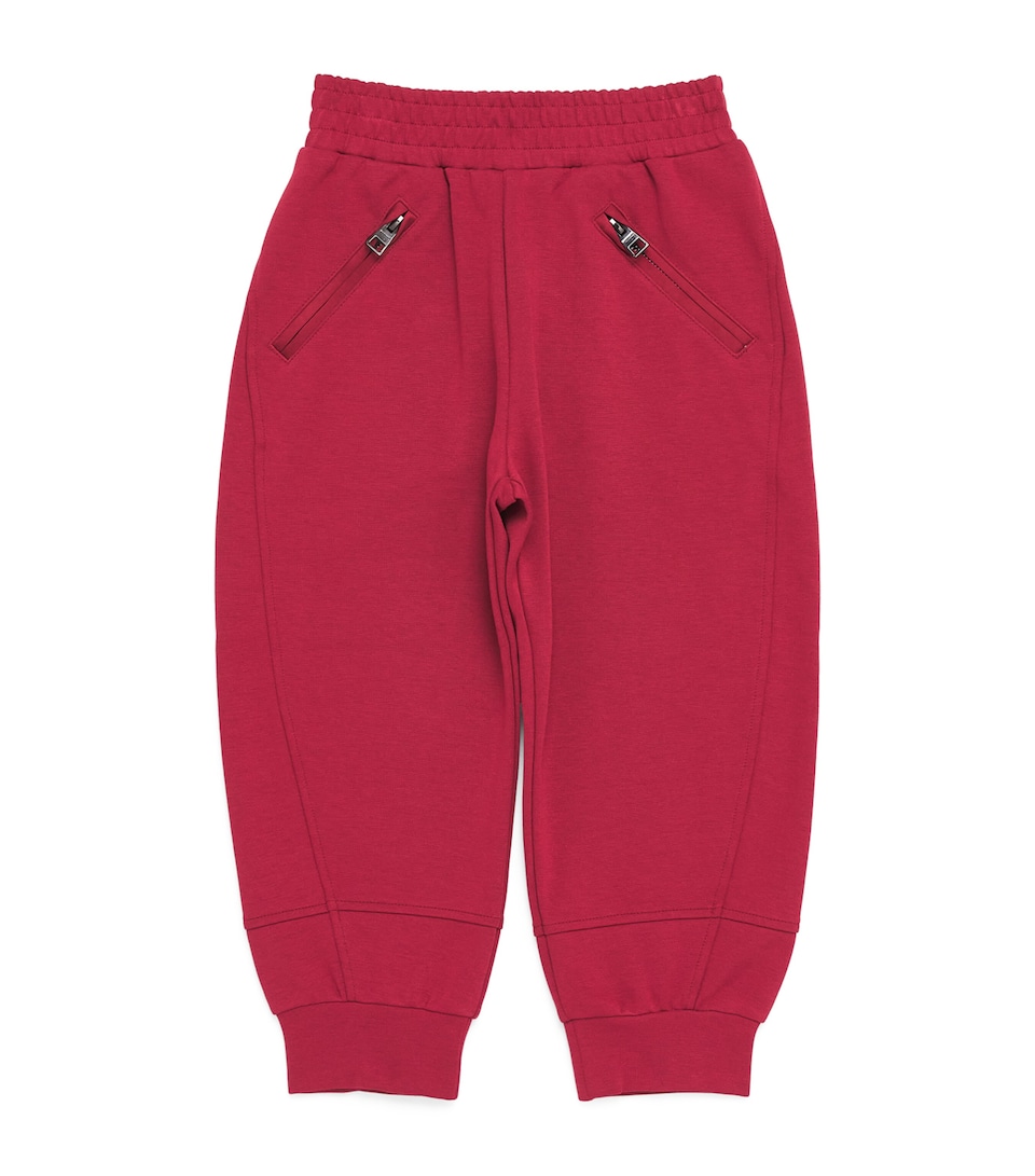 Givenchy Kids Cotton Logo Sweatpants (5-12+ Years) Red