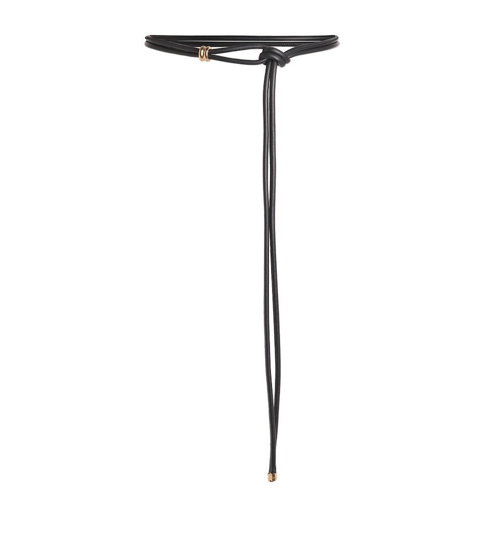 Nappa Leather Rope Belt