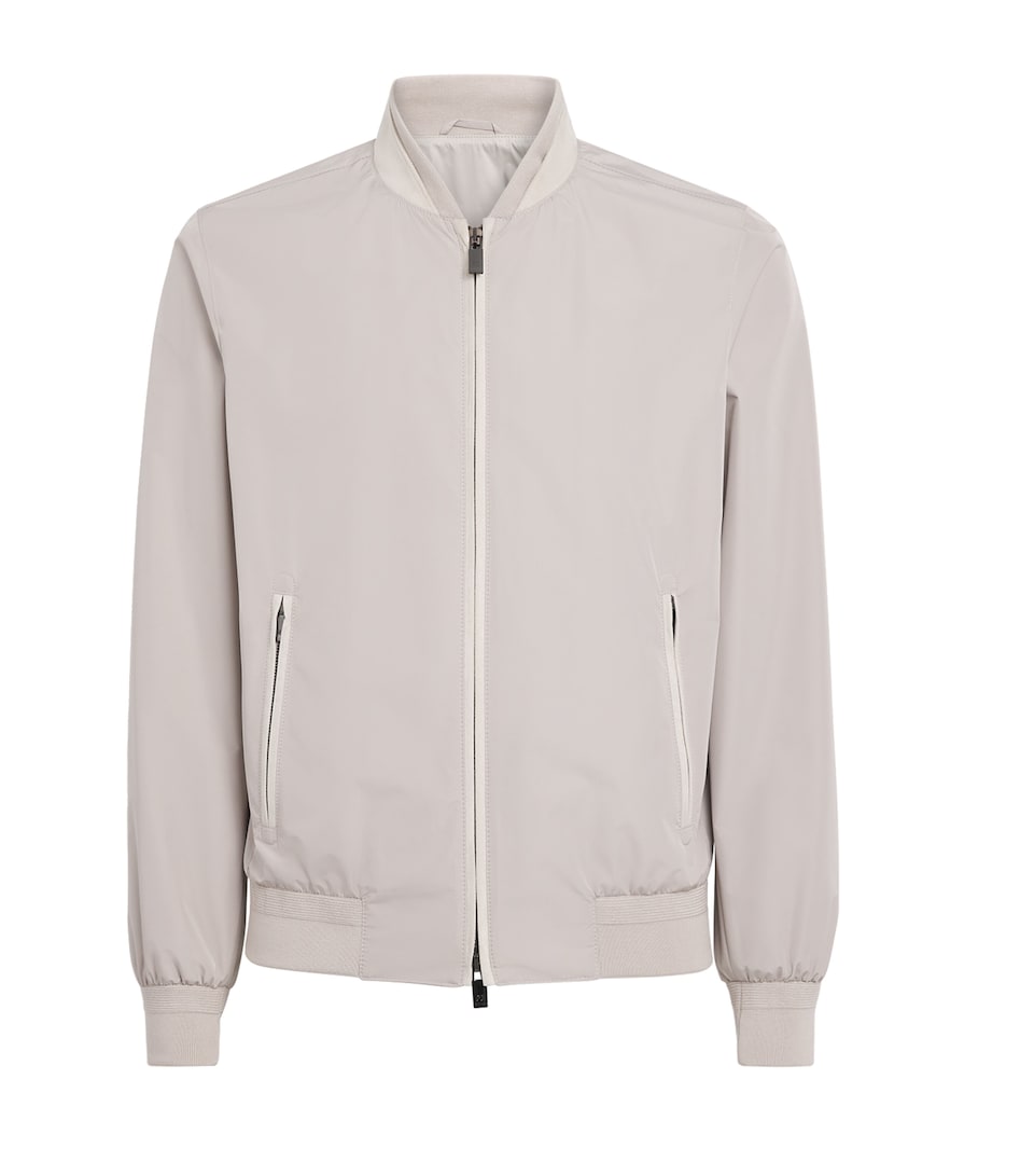 Zip-Up Bomber Jacket