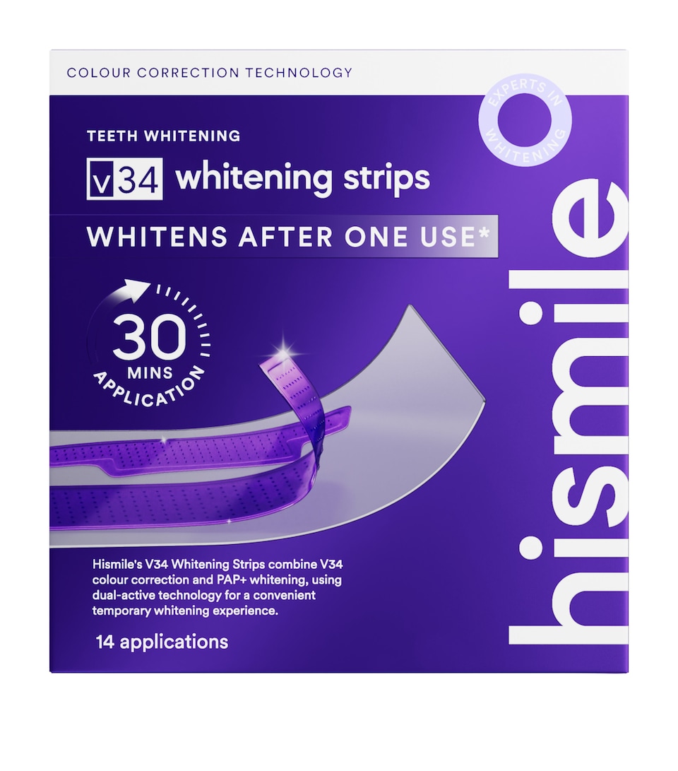 hismile V34 Teeth Whitening Strips (Pack of 14)