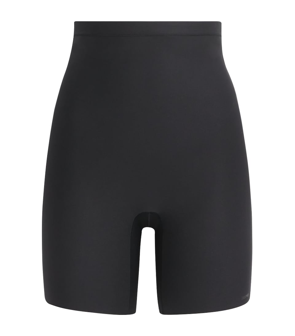 Skims Womens Core Sculpt Mid-Waist Shorts Onyx