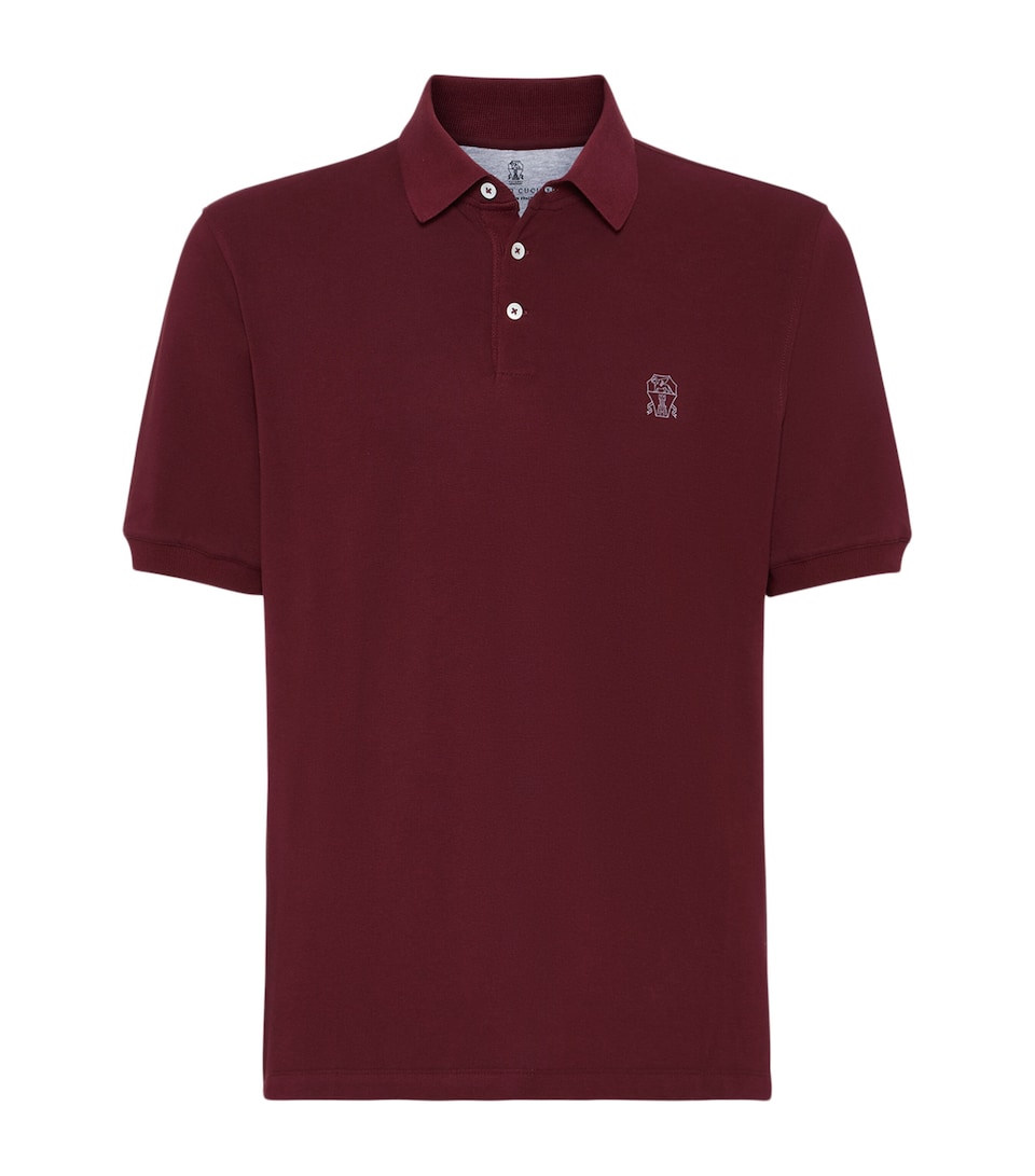 Cotton Logo Polo Shirt