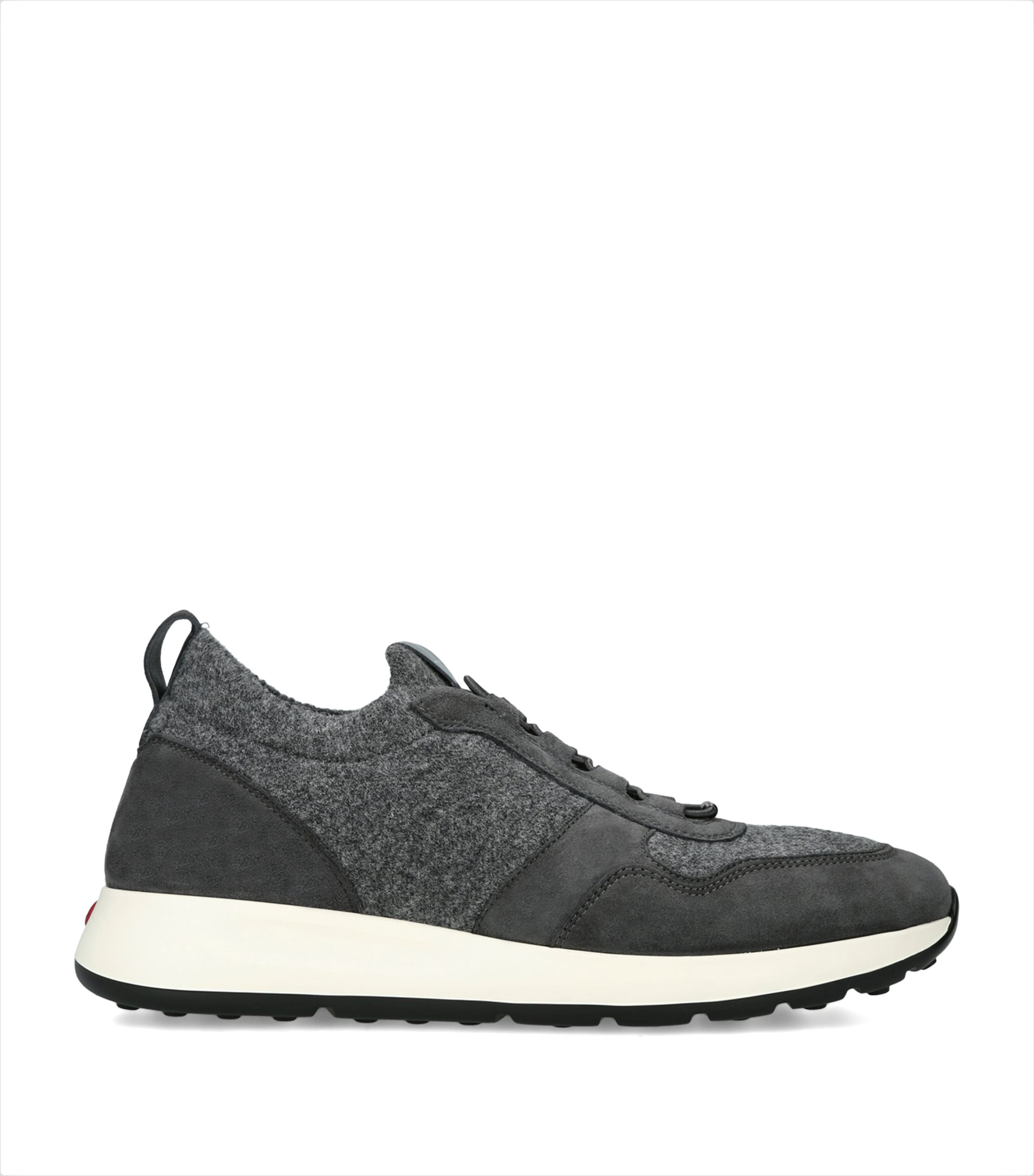 Tod's Suede-Knit Sportivo 79k Sneakers Grey/dark