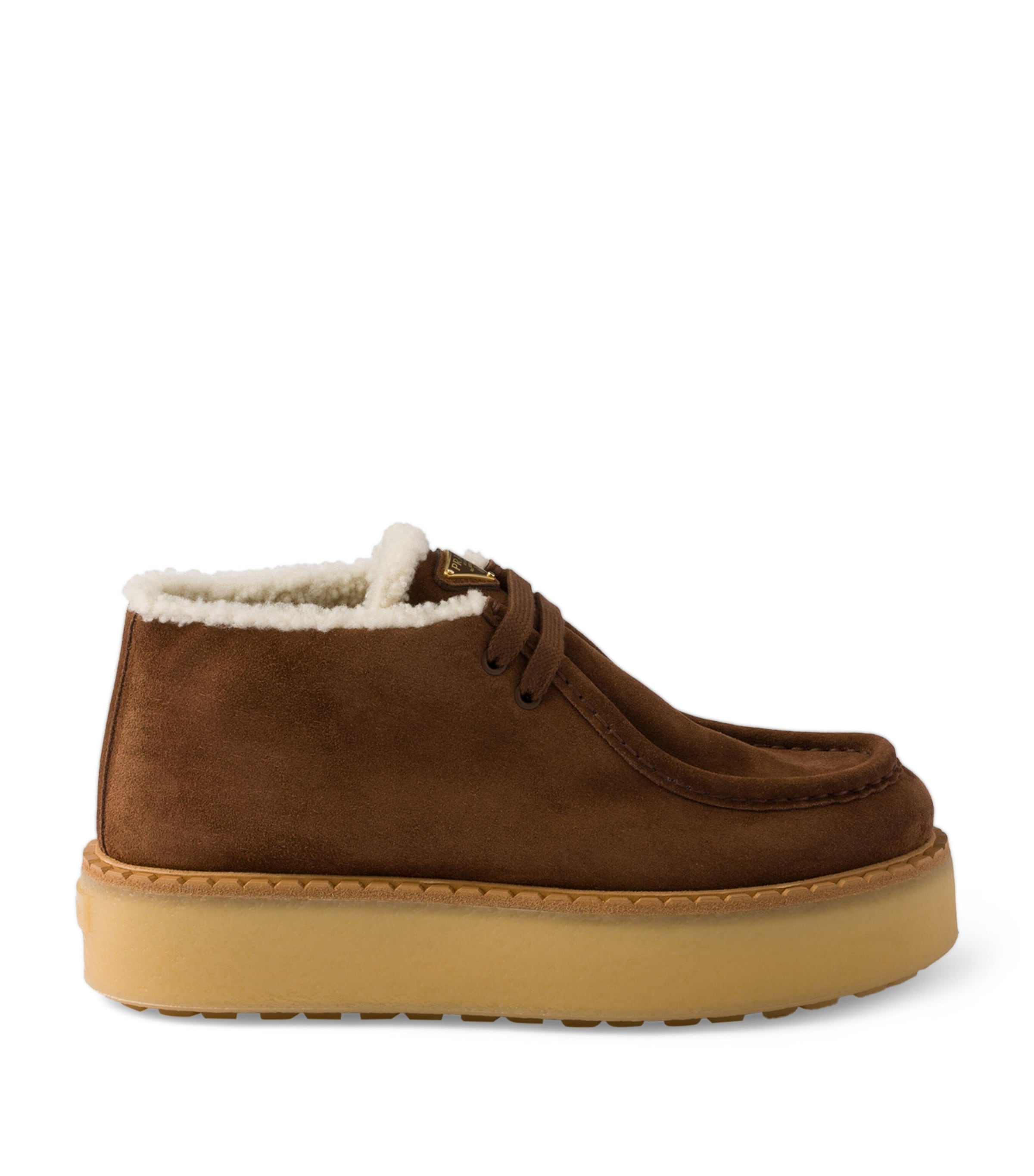 Prada Suede Chukka Ankle Boots