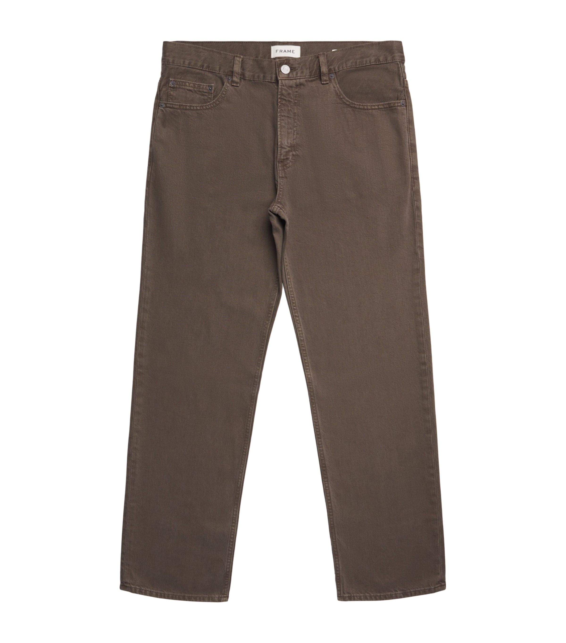 FRAME Mens Relaxed Jeans Bsne Brownstone