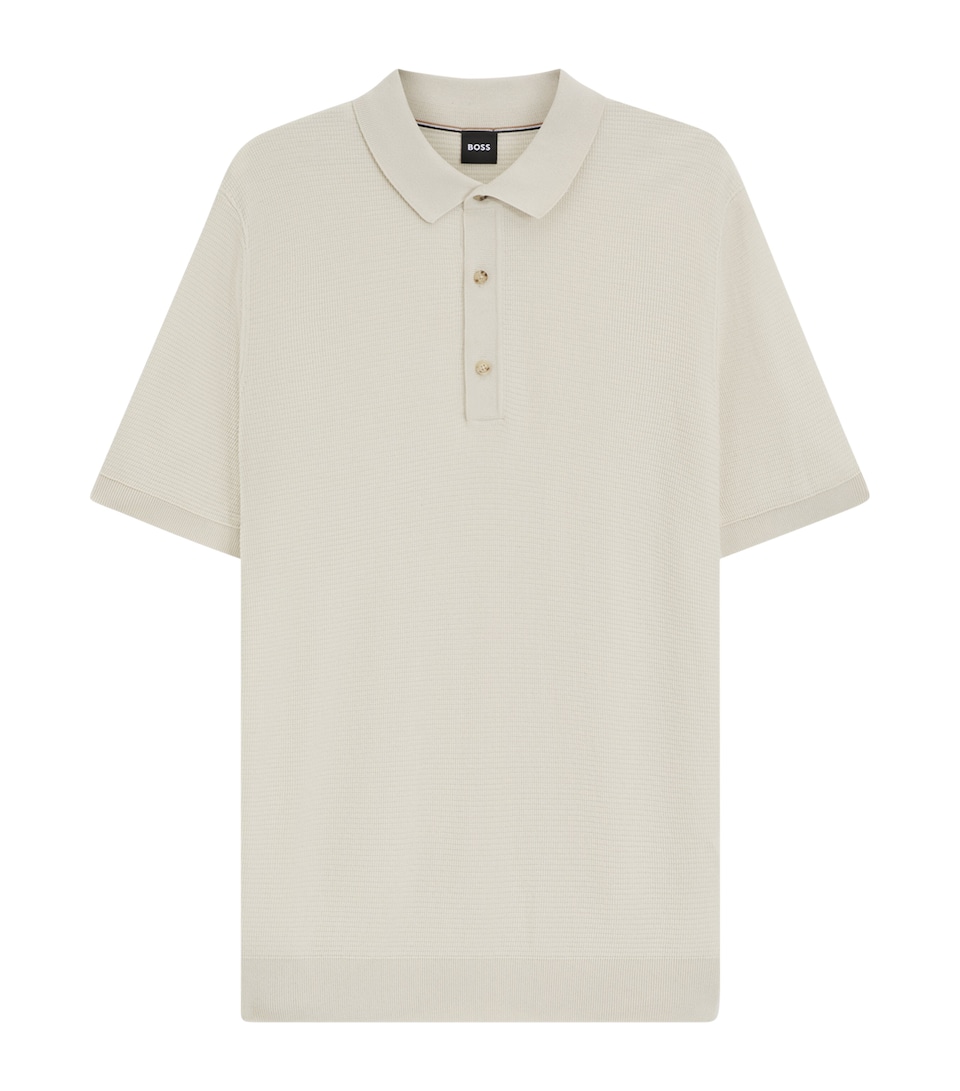 Cotton-Lyocell Polo Shirt