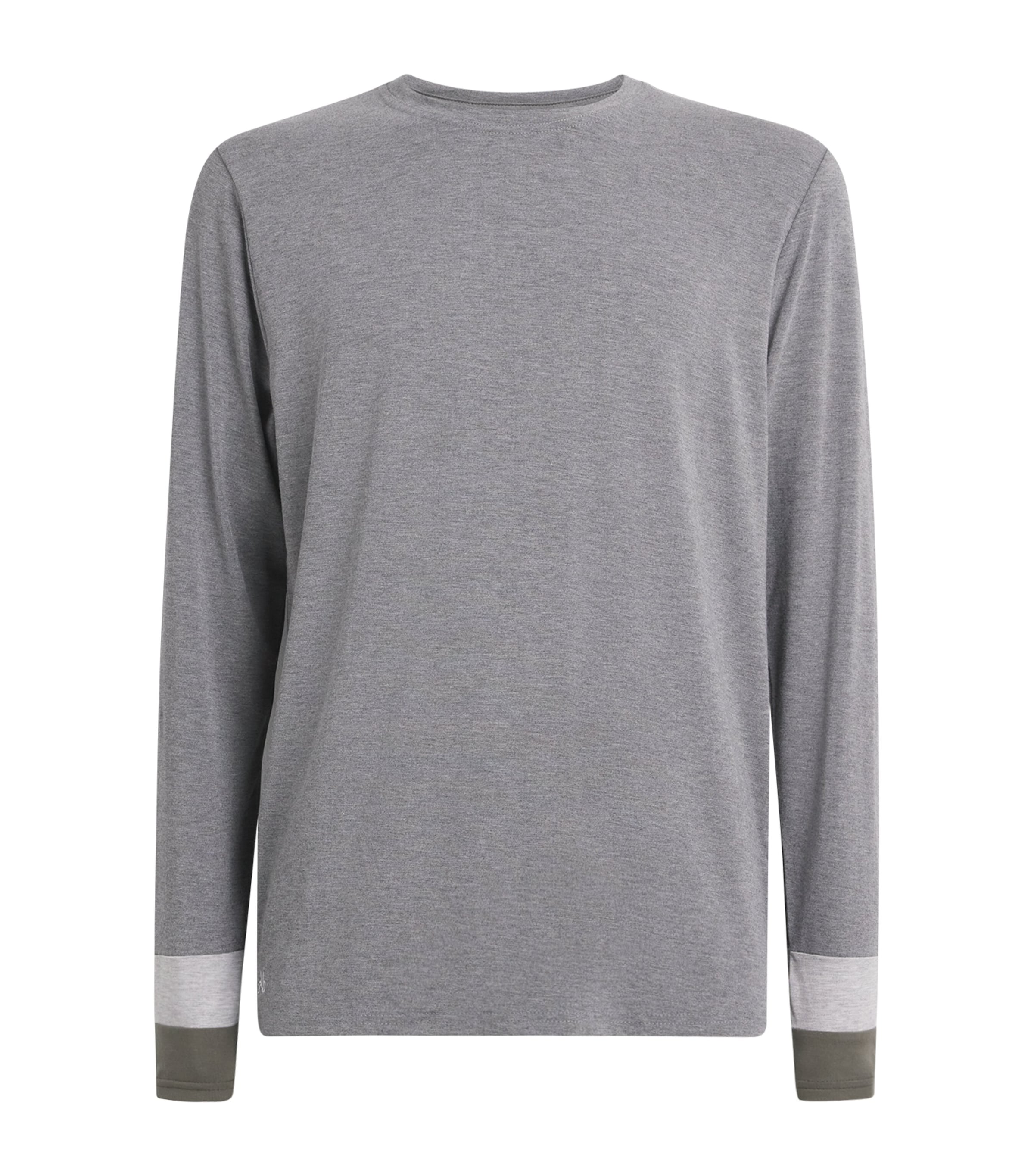 Duo-Panel Long-Sleeve T-Shirt