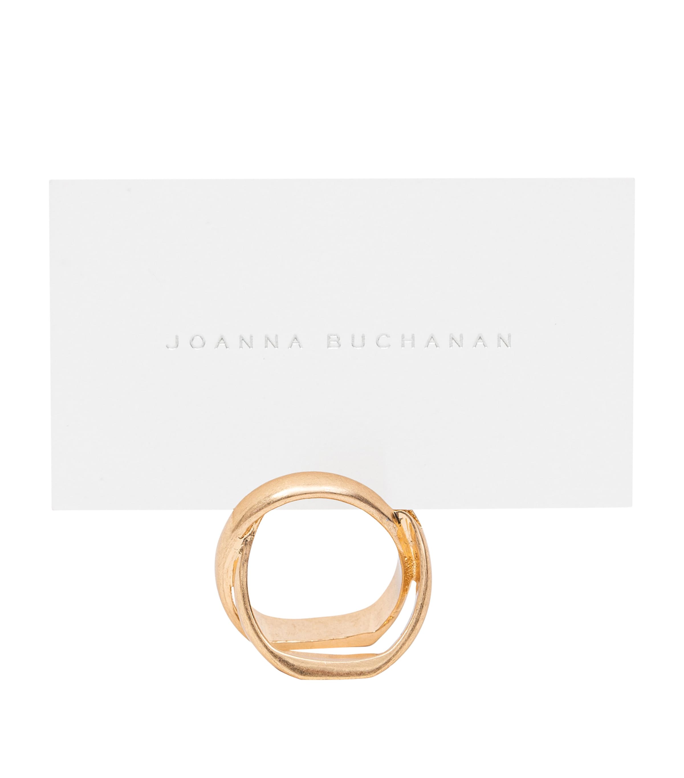 Joanna Buchanan Knot Place Card Holder (Set of 8) Gold