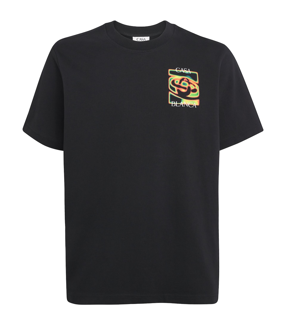 Organic Cotton Heat Map Logo T-Shirt