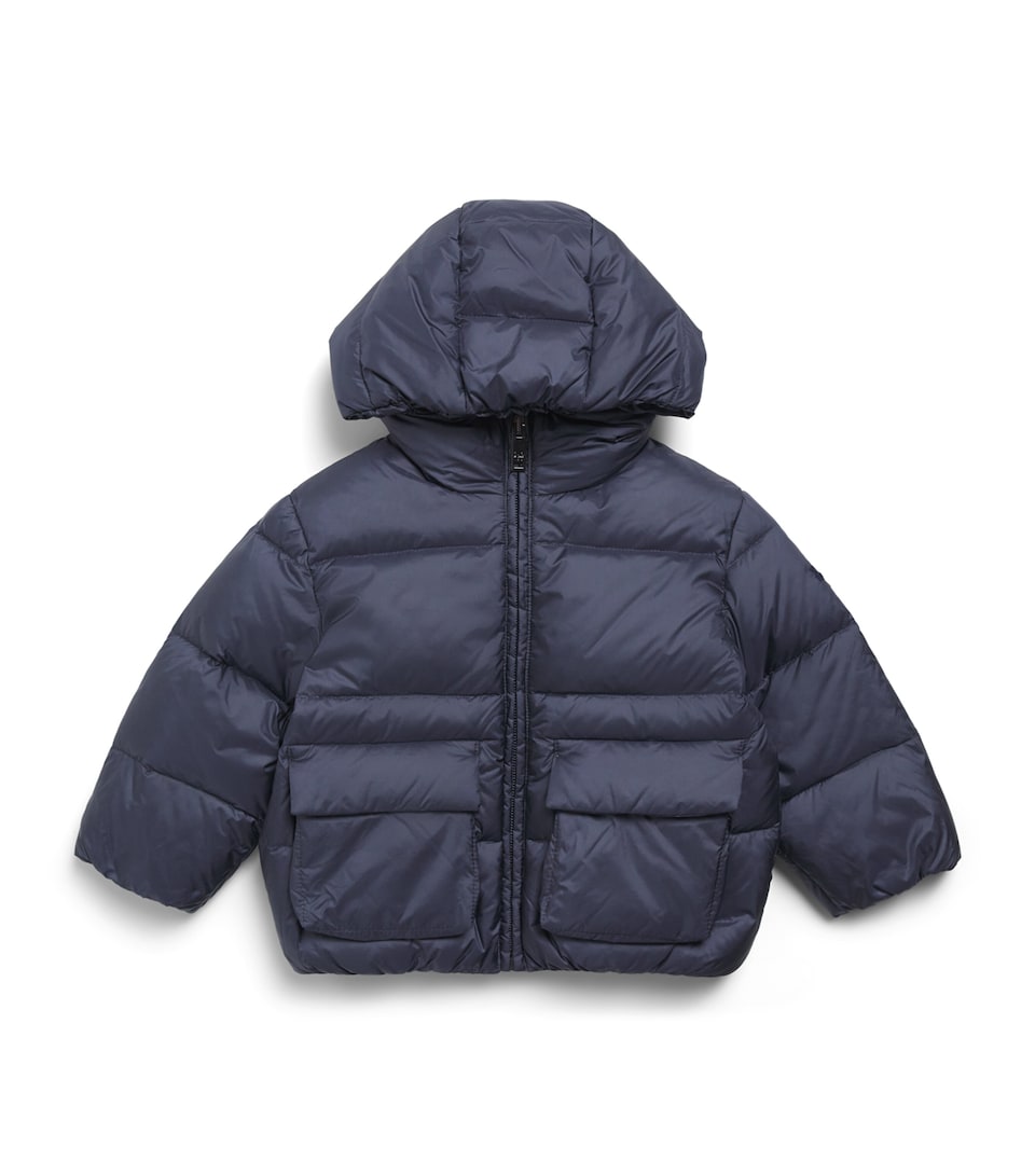 Il Gufo Down-Filled Puffer Jacket (6-36 Months) Navy Blue