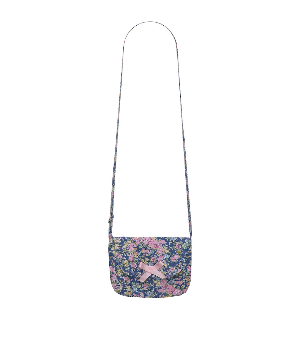 Trotters Cotton Liberty Print Coin Purse Cornflower