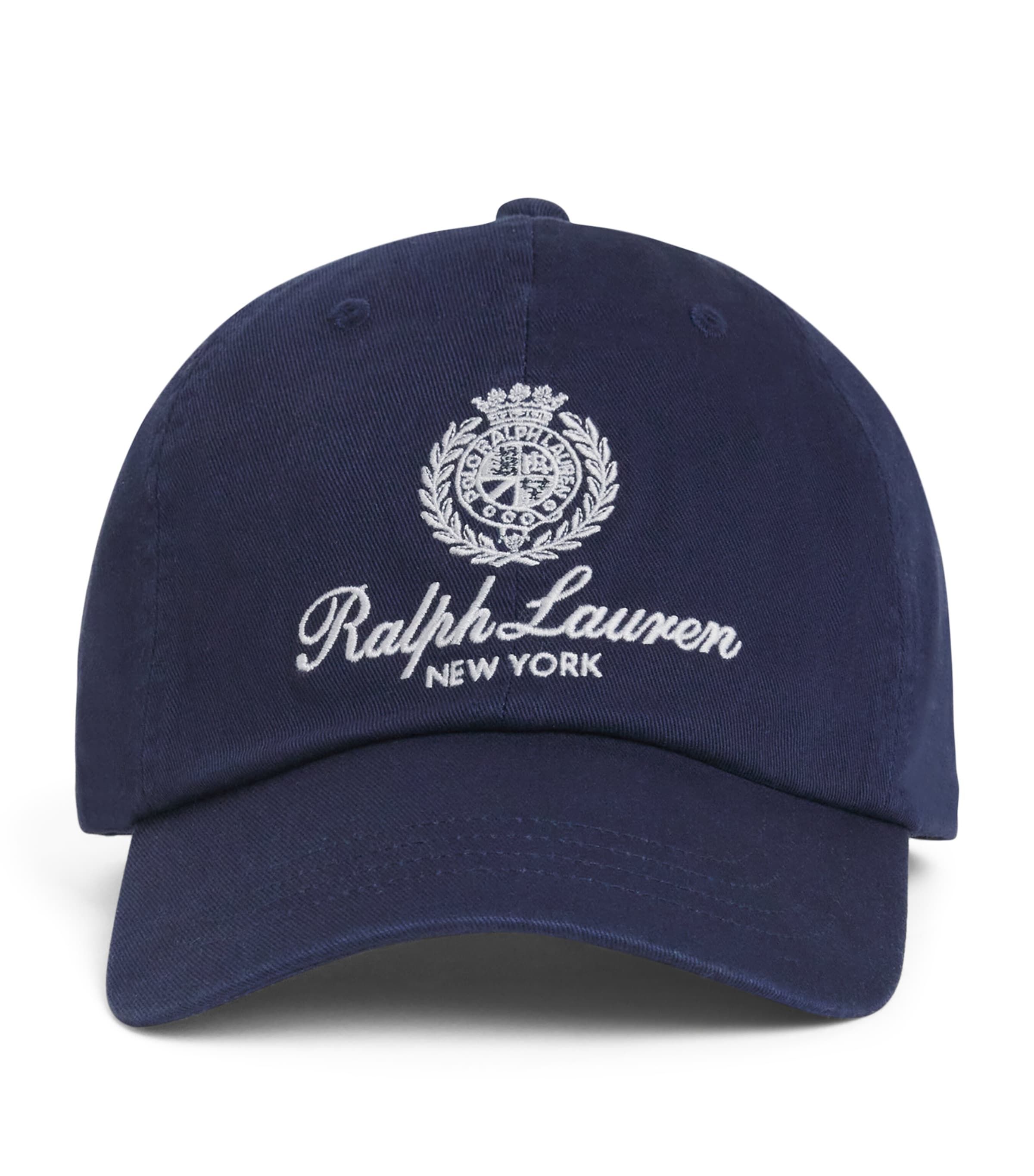 Embroidered Crest Cap