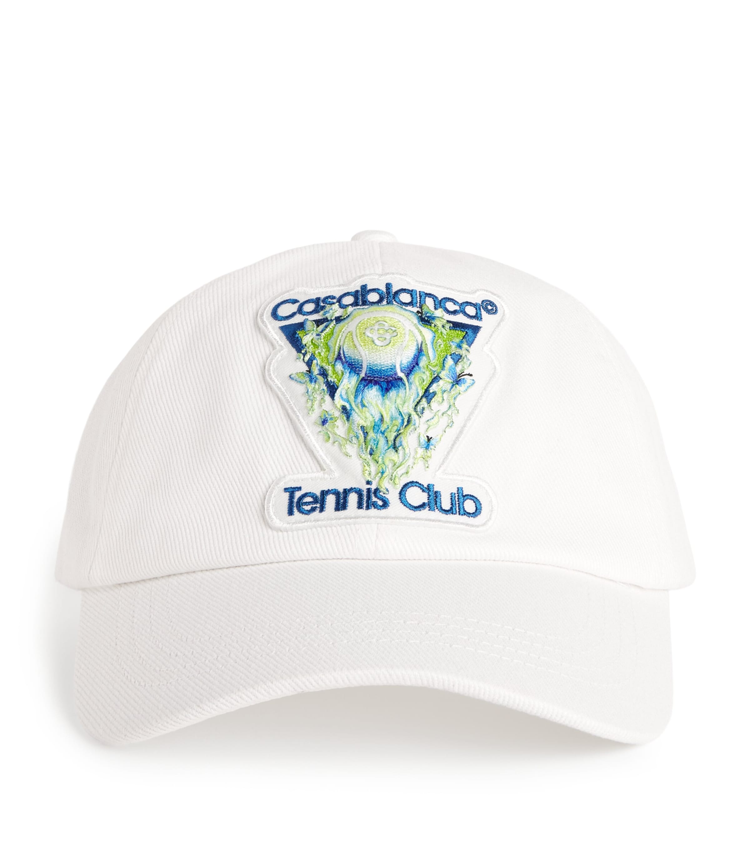 Flaming Tennis Club Baseball Cap