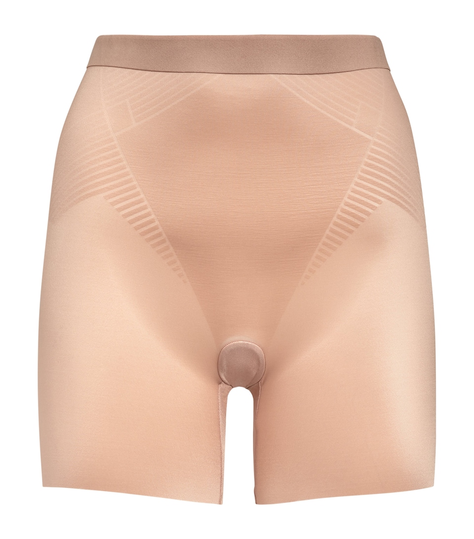 SPANX Womens SPANXshape Invisible Girlshort Champagne Beige