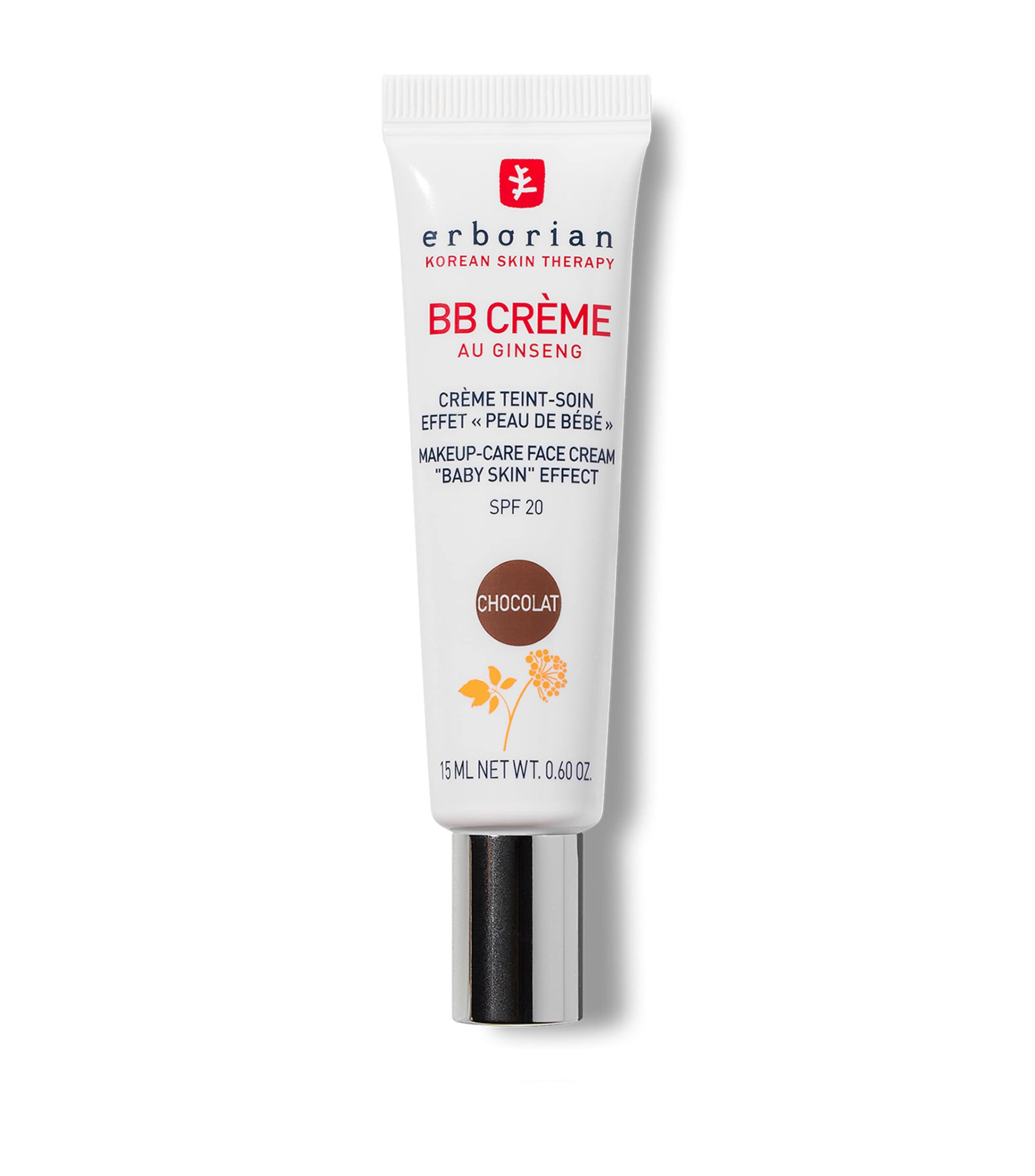 ERBORIAN BB Crème Au Ginseng (15ml) Chocolate