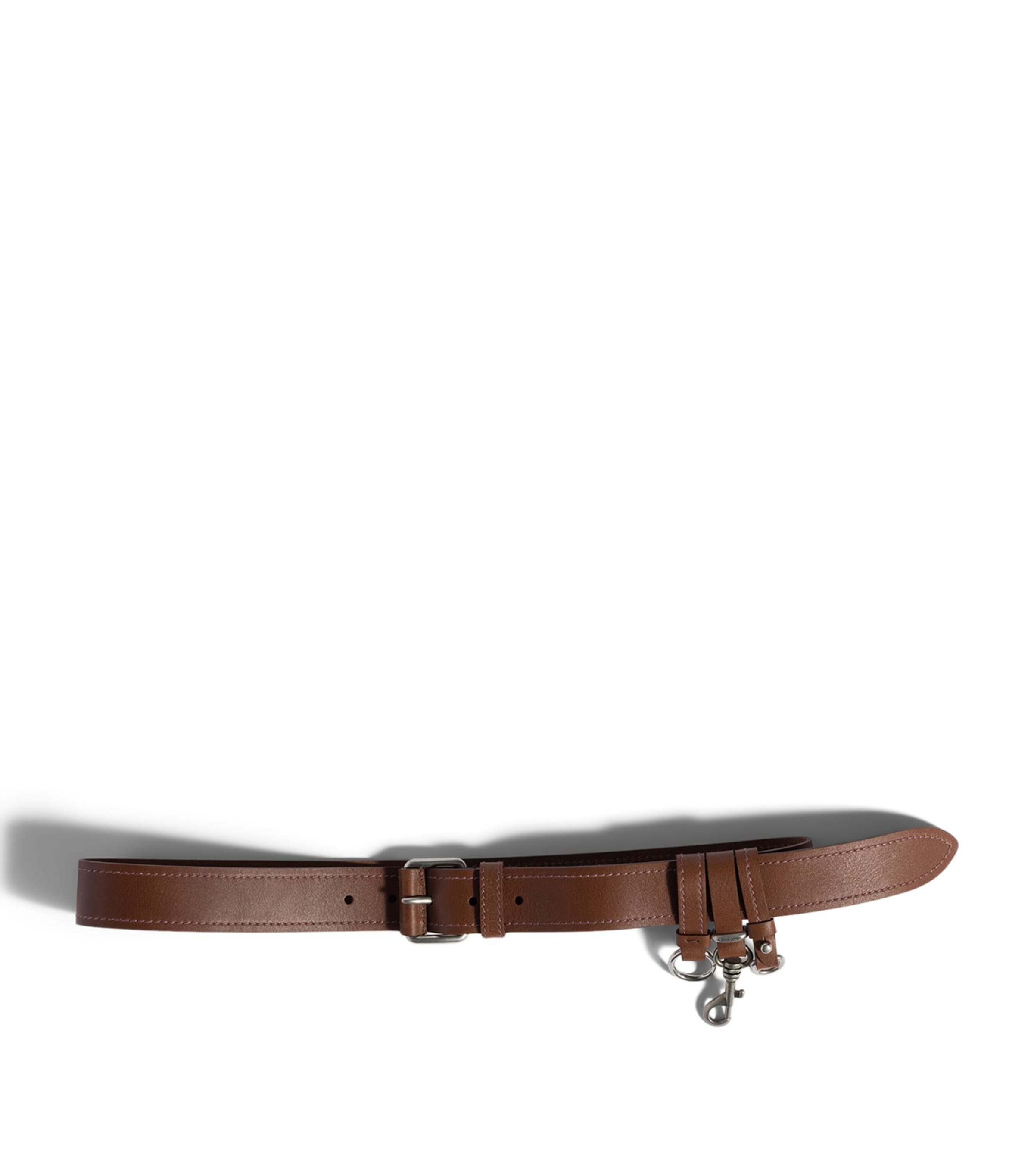 Miu Miu Calfskin Buckle-Detail Belt