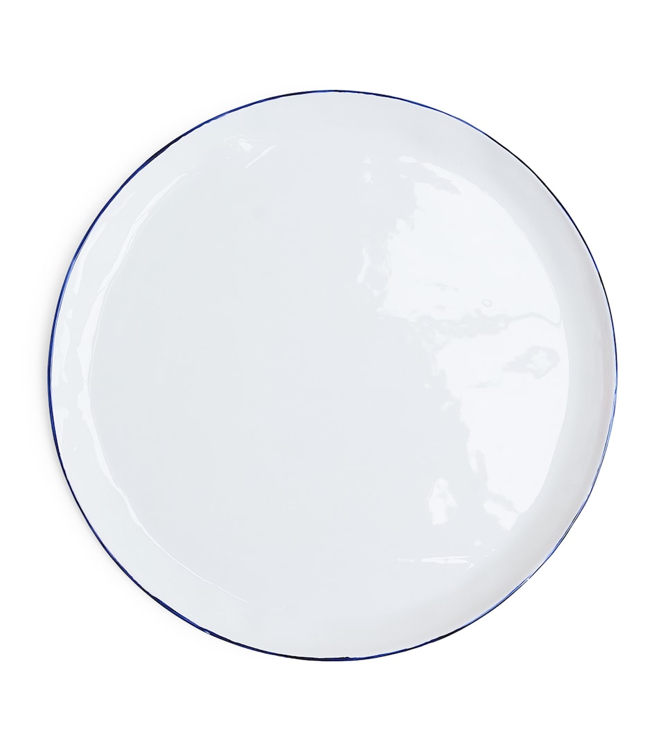 Set of 4 Cobalt Dinner Plates (28.5cm)