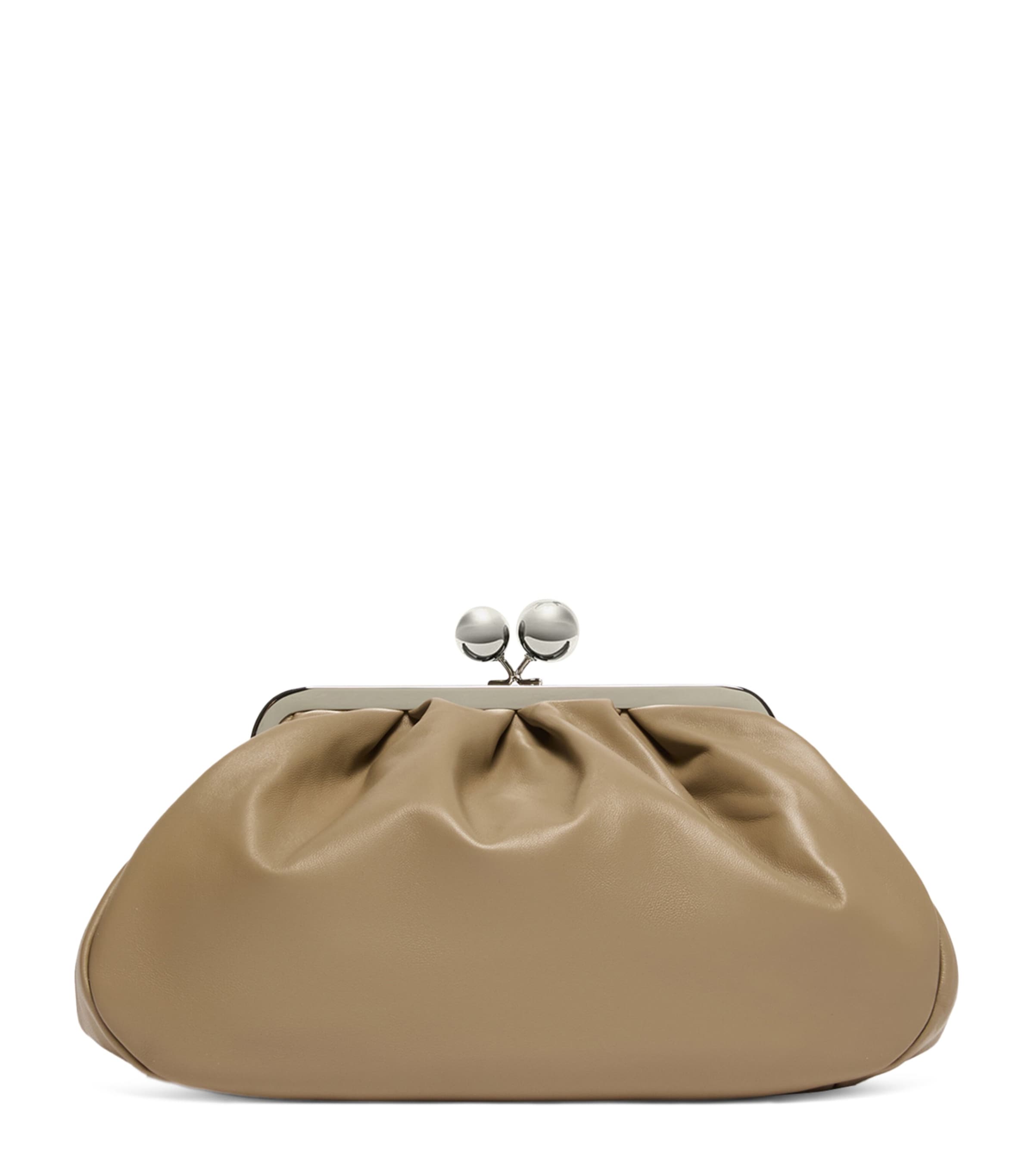 Medium Leather Pasticcino Clutch Bag
