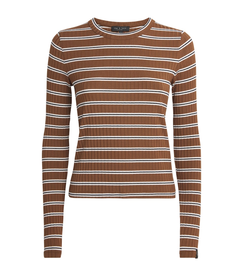 Ribbed Stripe Luca T-Shirt