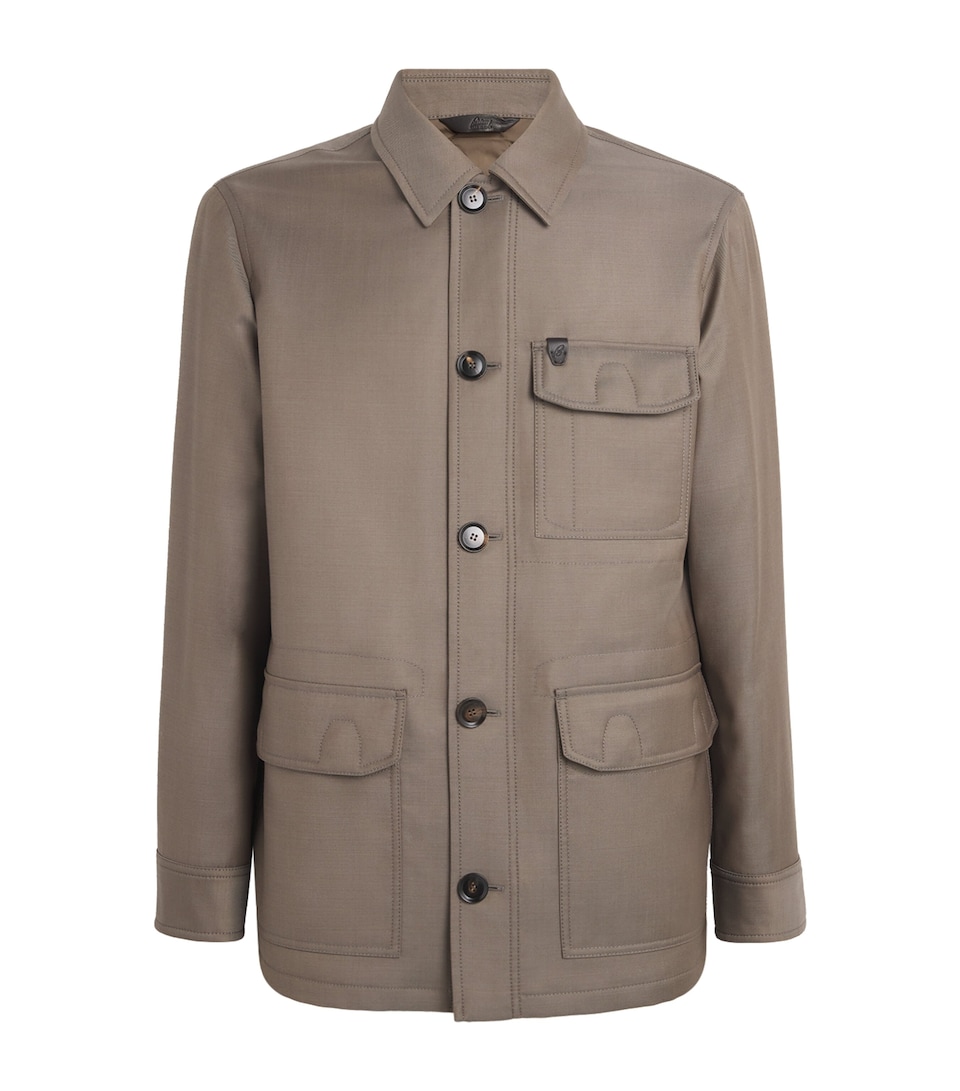 Wool Padded Field Jacket