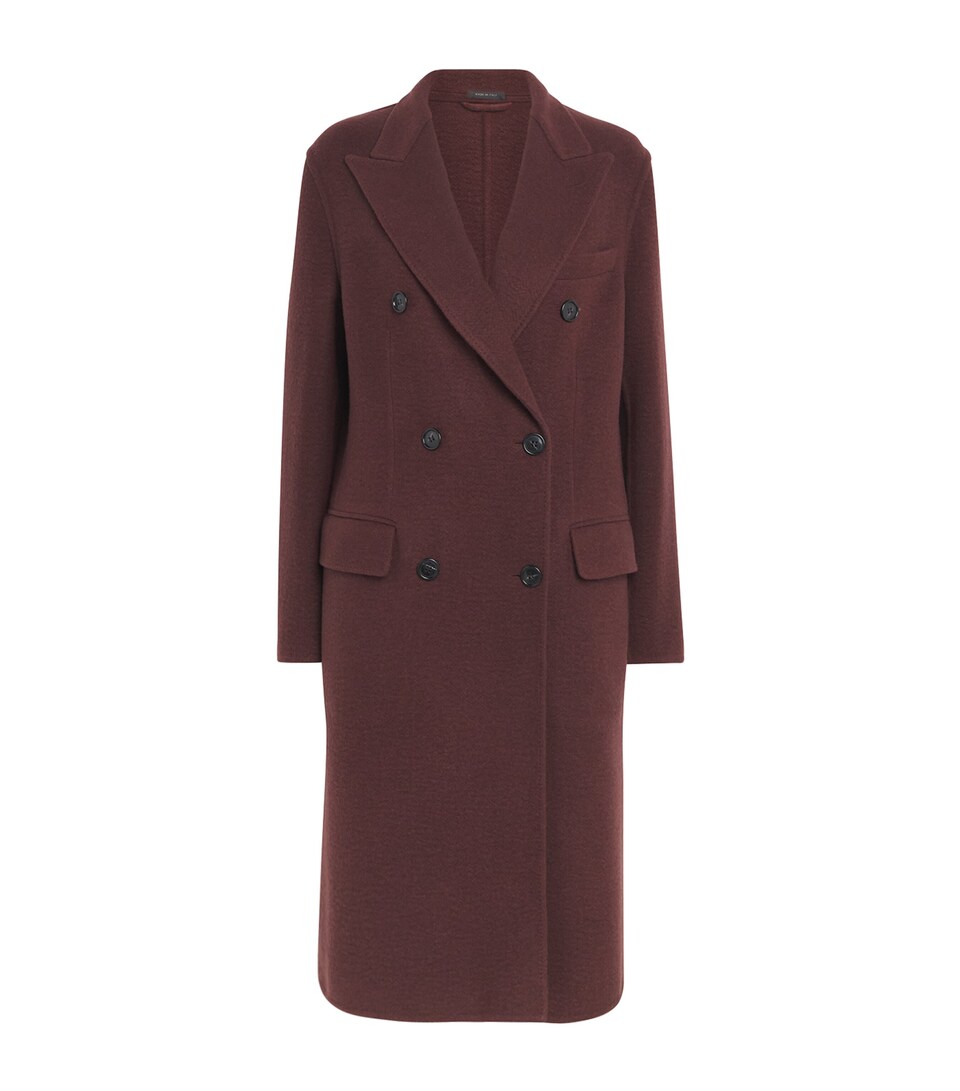 Cashmere-Wool Pea Coat