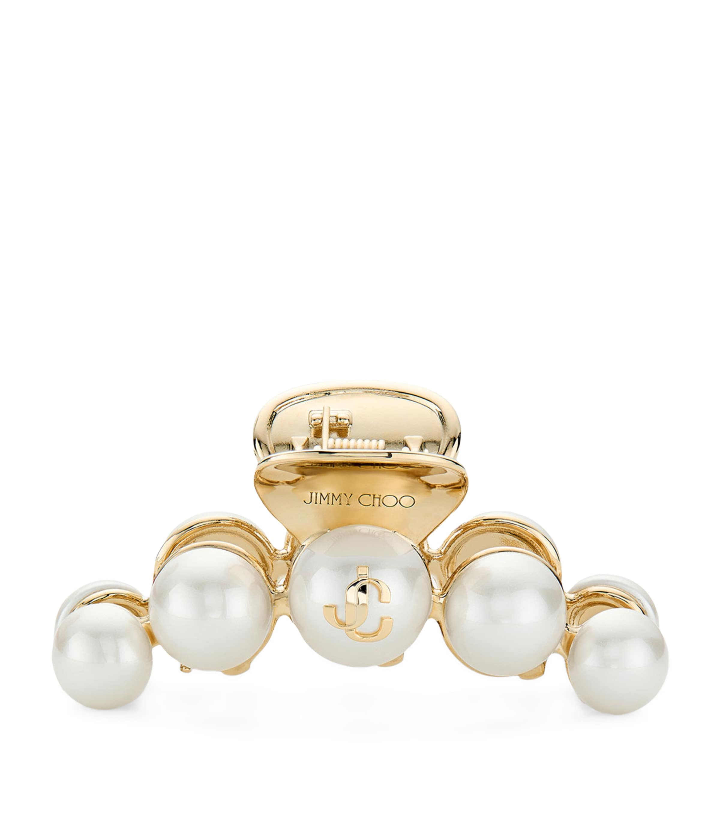 Crystal-Embellished Claw Hair Clip