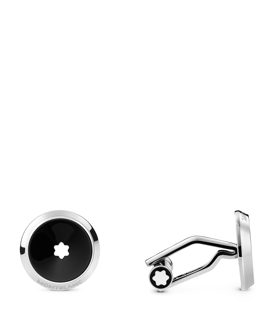 Stainless Steel Star Cufflinks