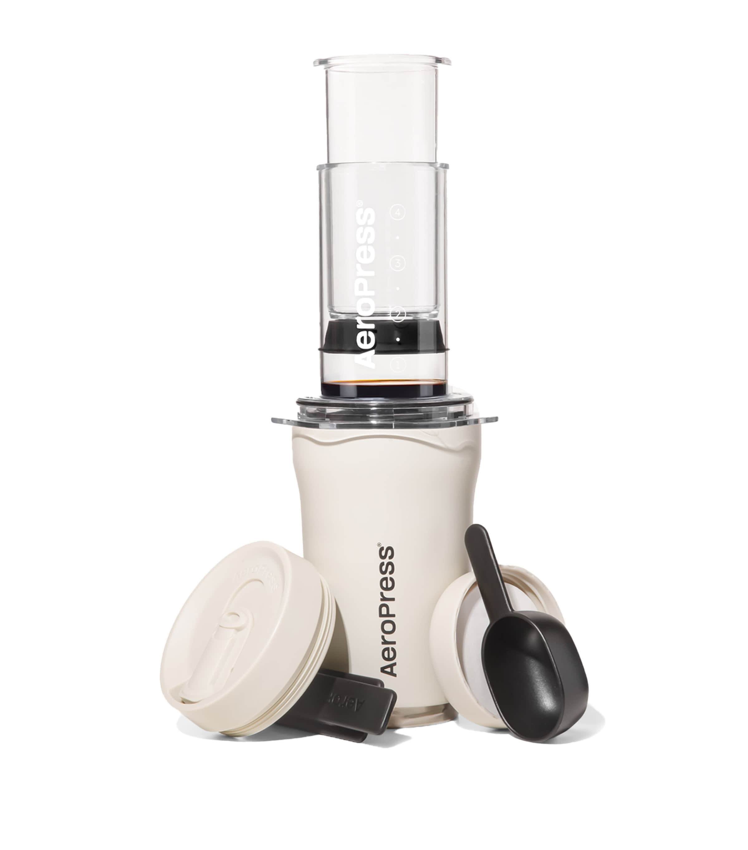 Aeropress Go Plus Coffee Maker Cream