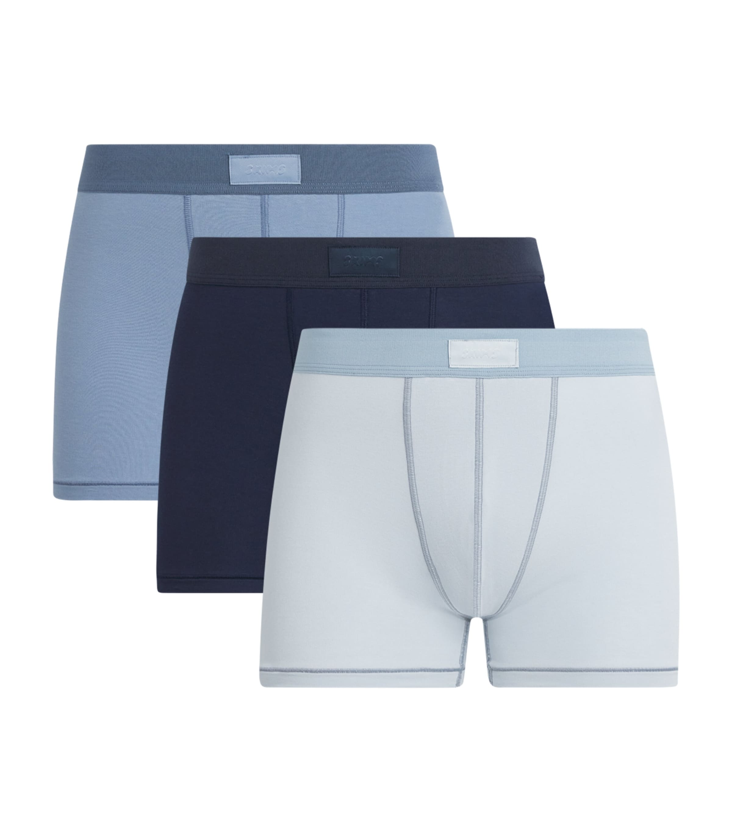 Skims Mens Stretch-Jersey Boxer Briefs (Pack of 3) Nimbus Multi